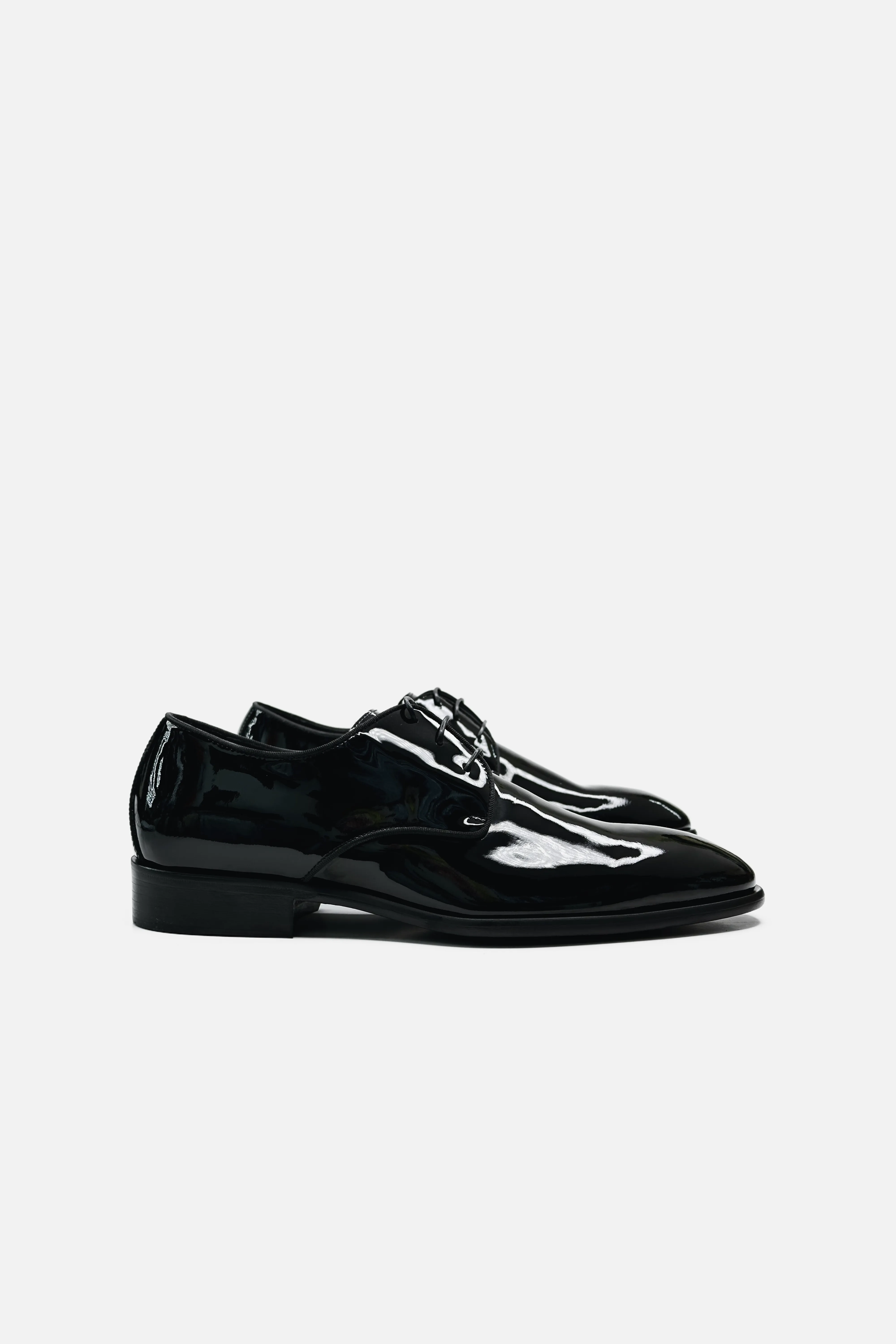 Orfeo Patent Leather Tuxedo Shoes Relaxed Professional Refined Detail