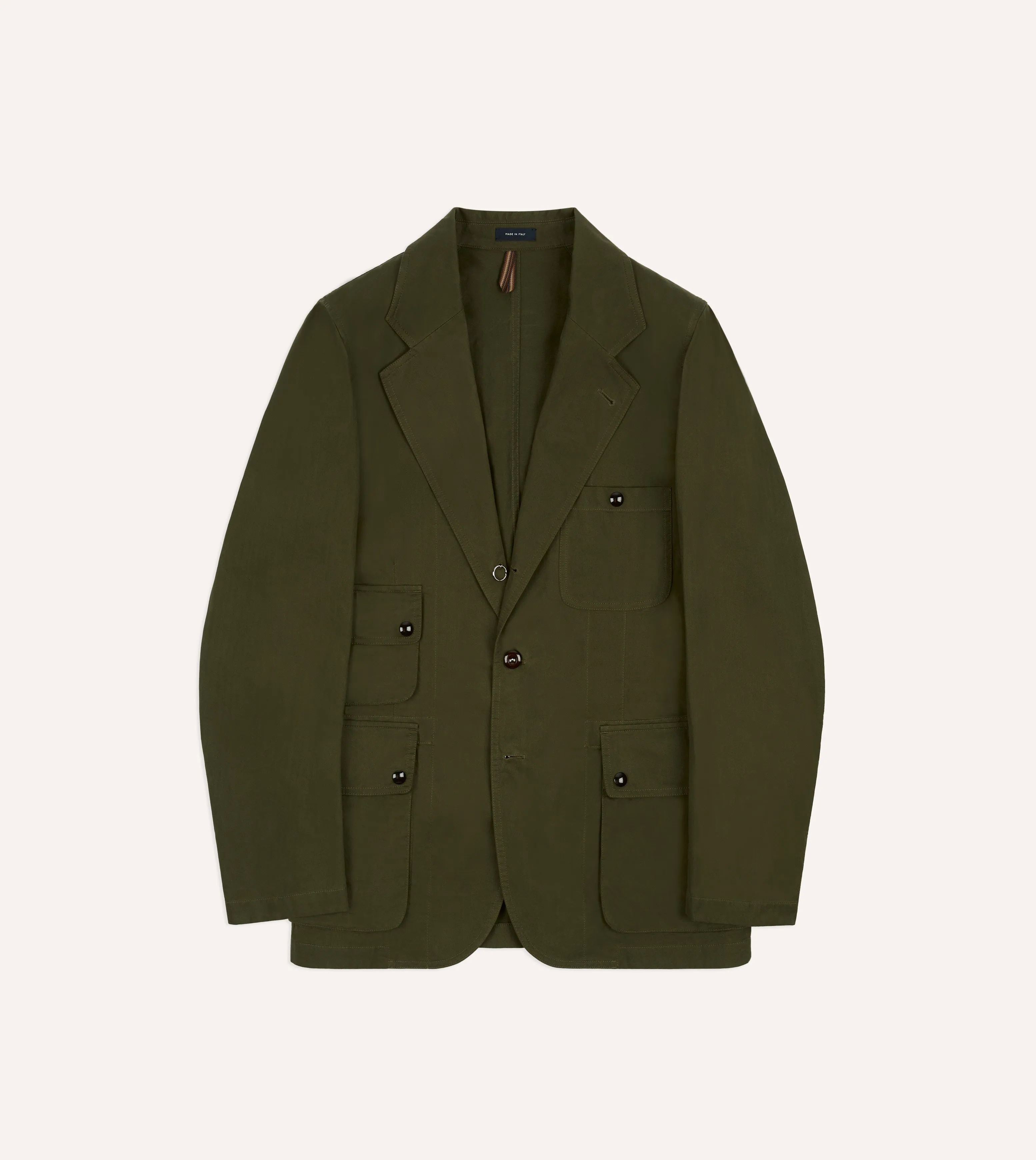 AdjustableDrawcordHem Drake??s and New Balance Waxed Herringbone Cotton Games Blazer