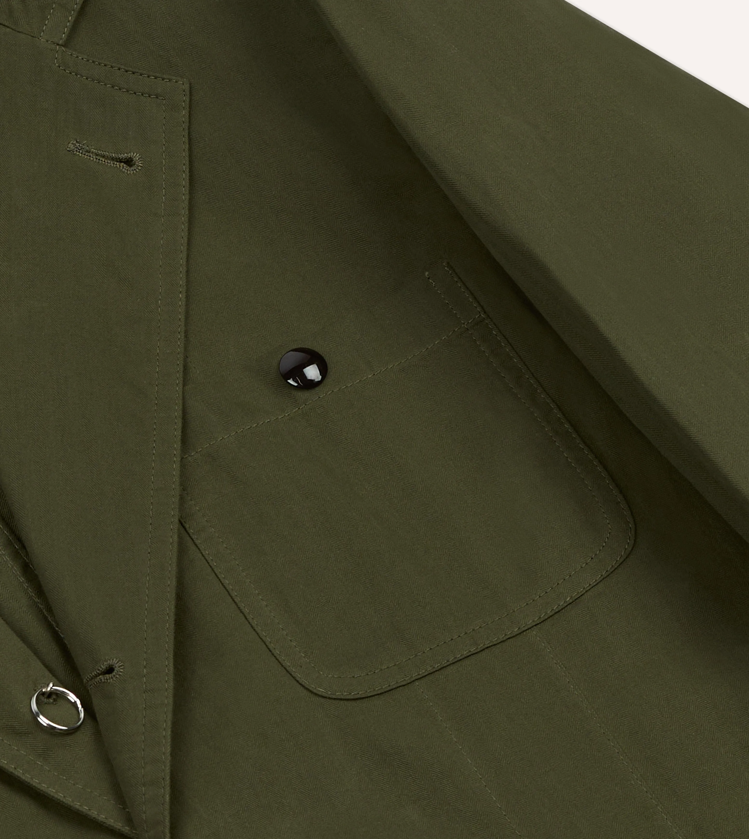 Drake??s and New Balance Waxed Herringbone Cotton Games Blazer Teflon coating