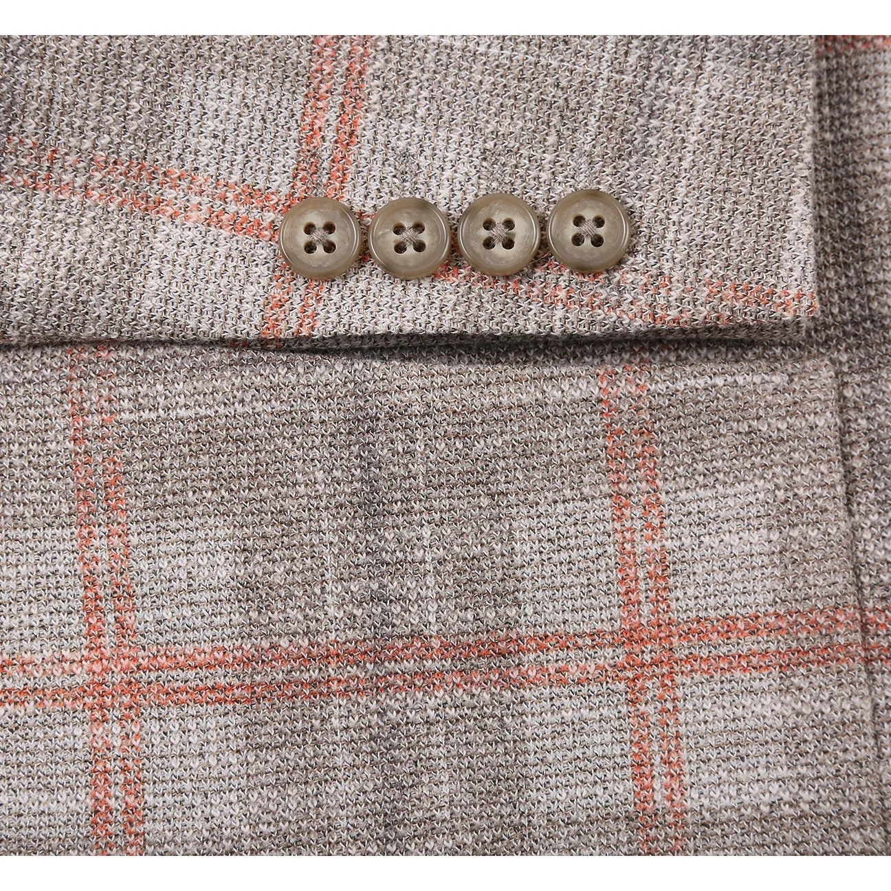 StretchFit Silhouette Pellagio Men's Half Canvas Blazer Beige PS25-1