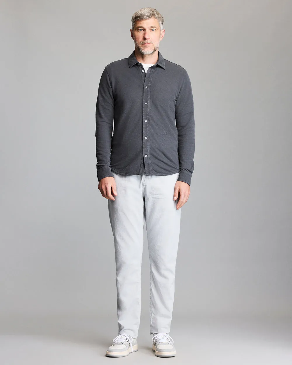 Yellowhammer Knit Shirt - Asphalt UVProtectionFinish LightweightInsulation