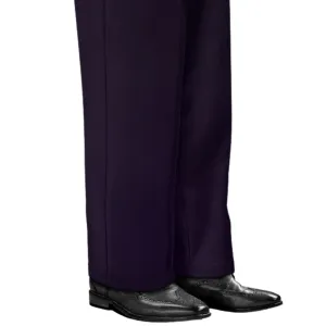 Effortless Look Centauri Collection: Eggplant Wide-Leg Pants