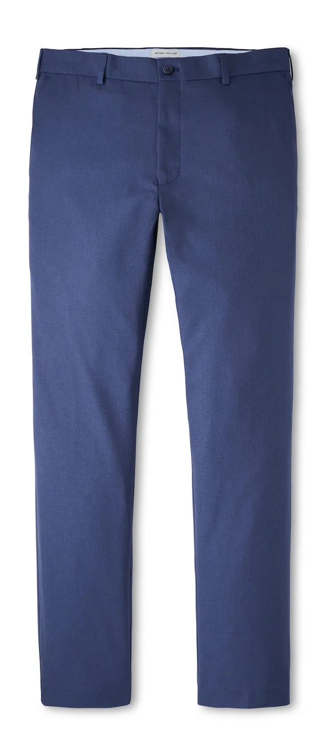Solid shade Thermal Lining Peter Millar Charlotte Performance Trouser In Navy