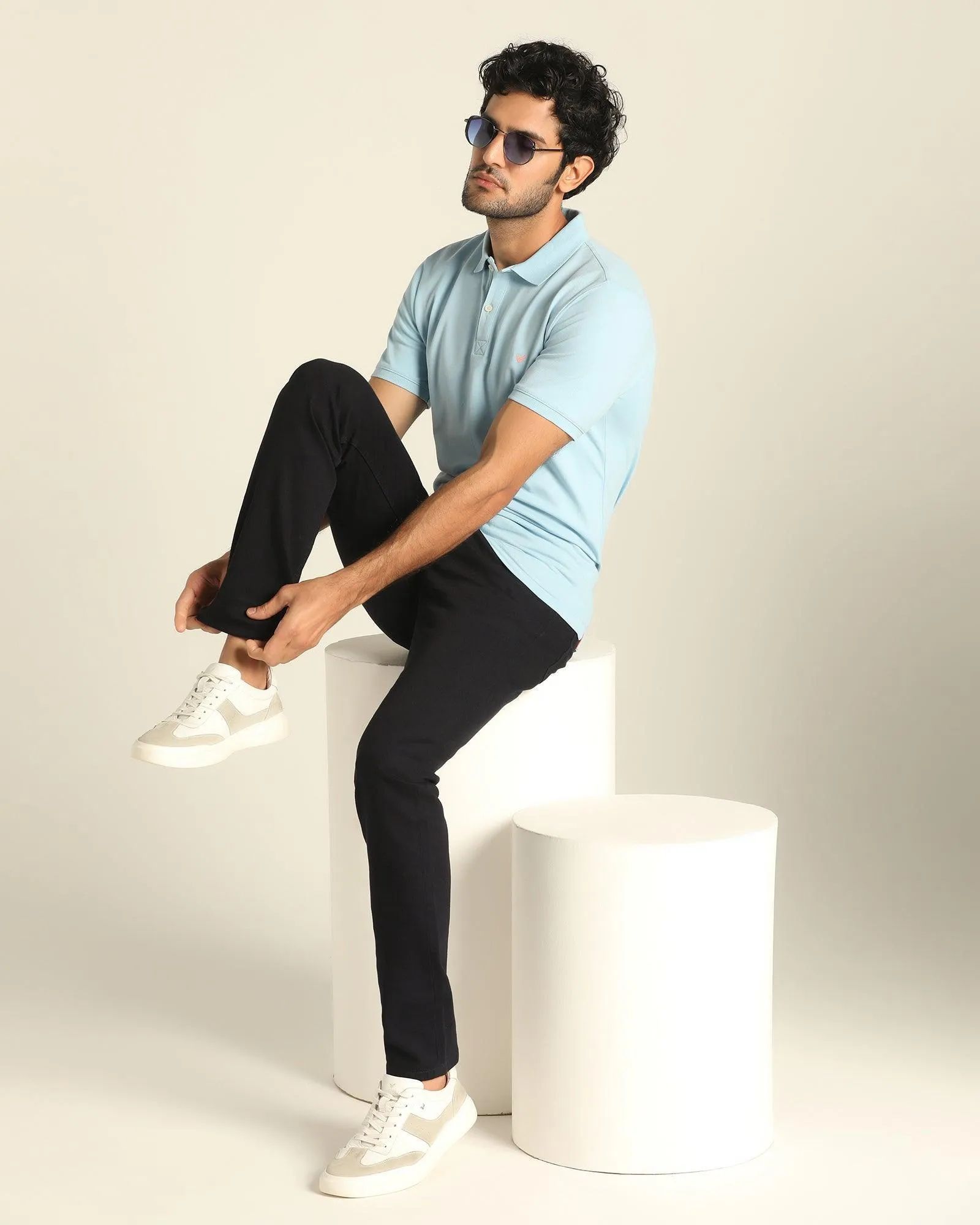 Must Haves Slim Yonk Fit Navy Jeans - Jamie Fashion Routine Everyday Loose Music Event