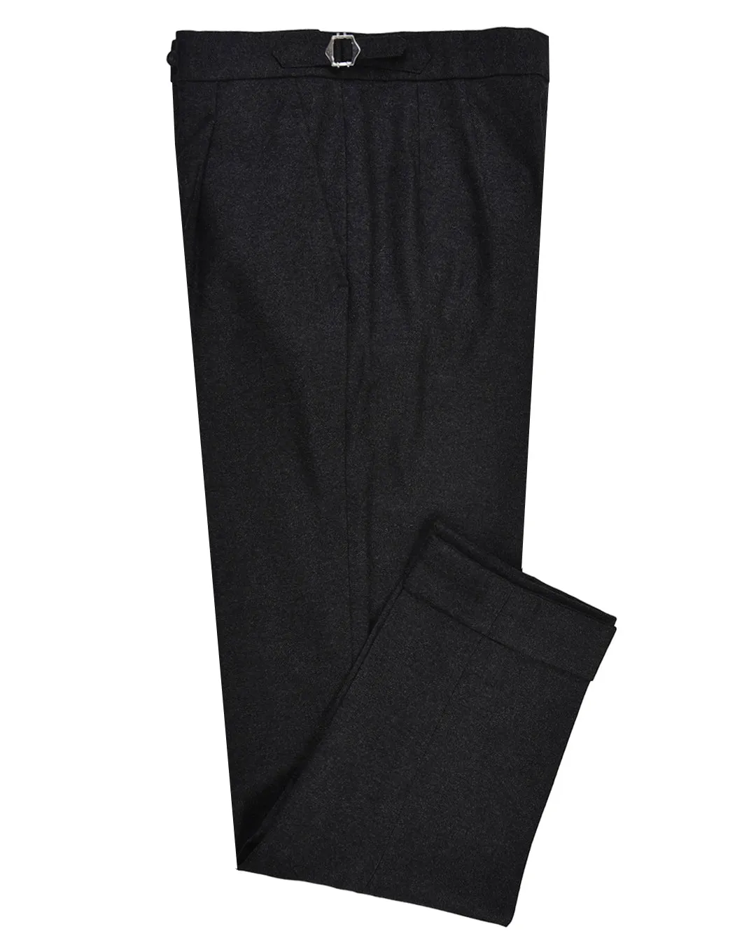 Comfy Waist All Day Wear VBC Dark Brown Twill Flannel