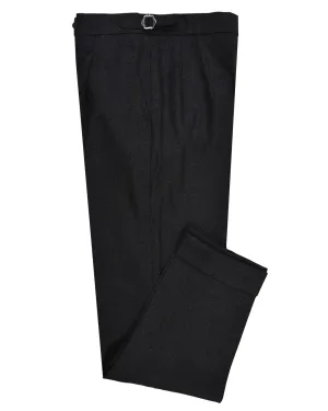 Comfy Waist All Day Wear VBC Dark Brown Twill Flannel