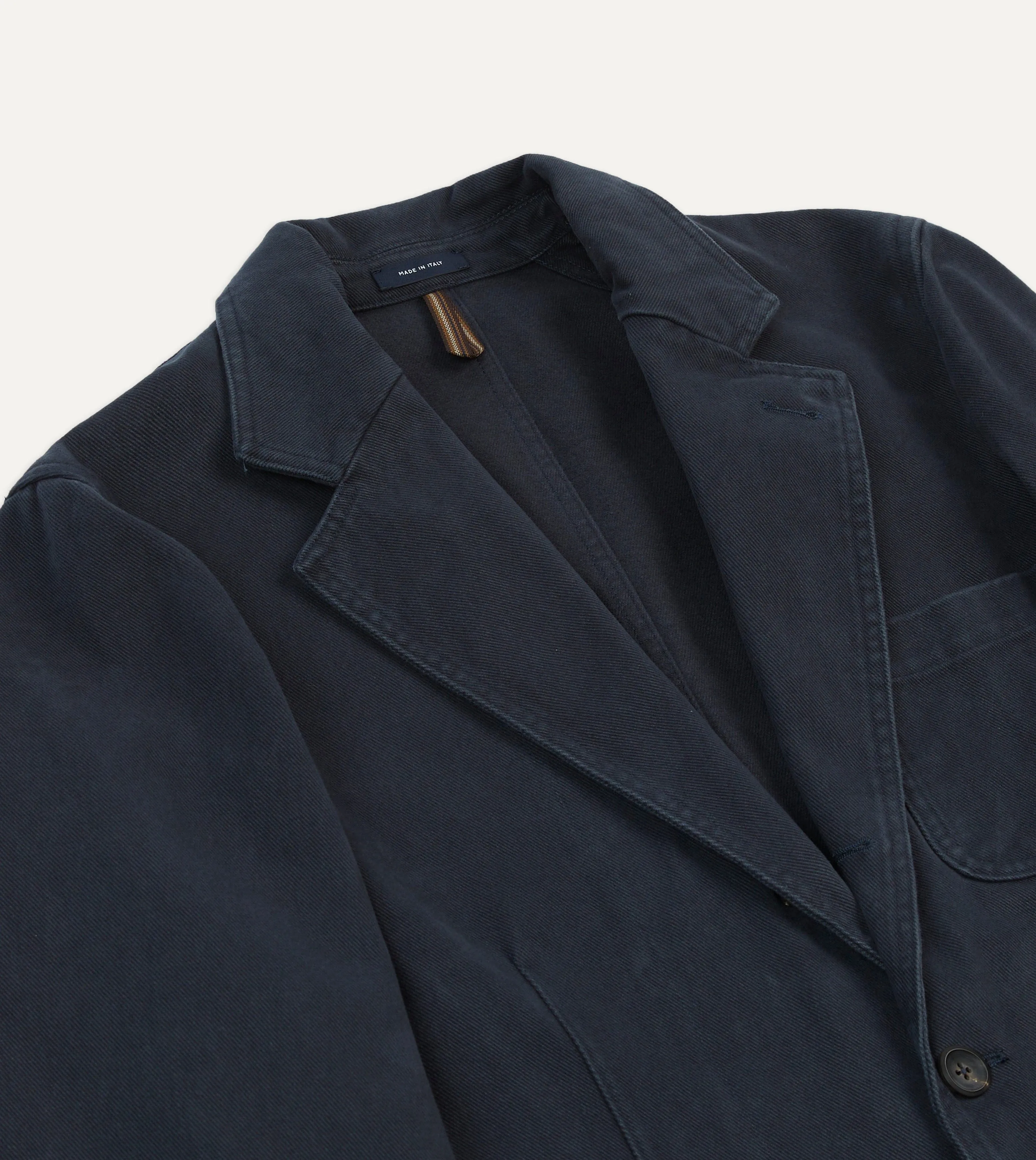 Dark Navy Heavy Cotton Twill Games Blazer Mk. I OdorControlTreatment