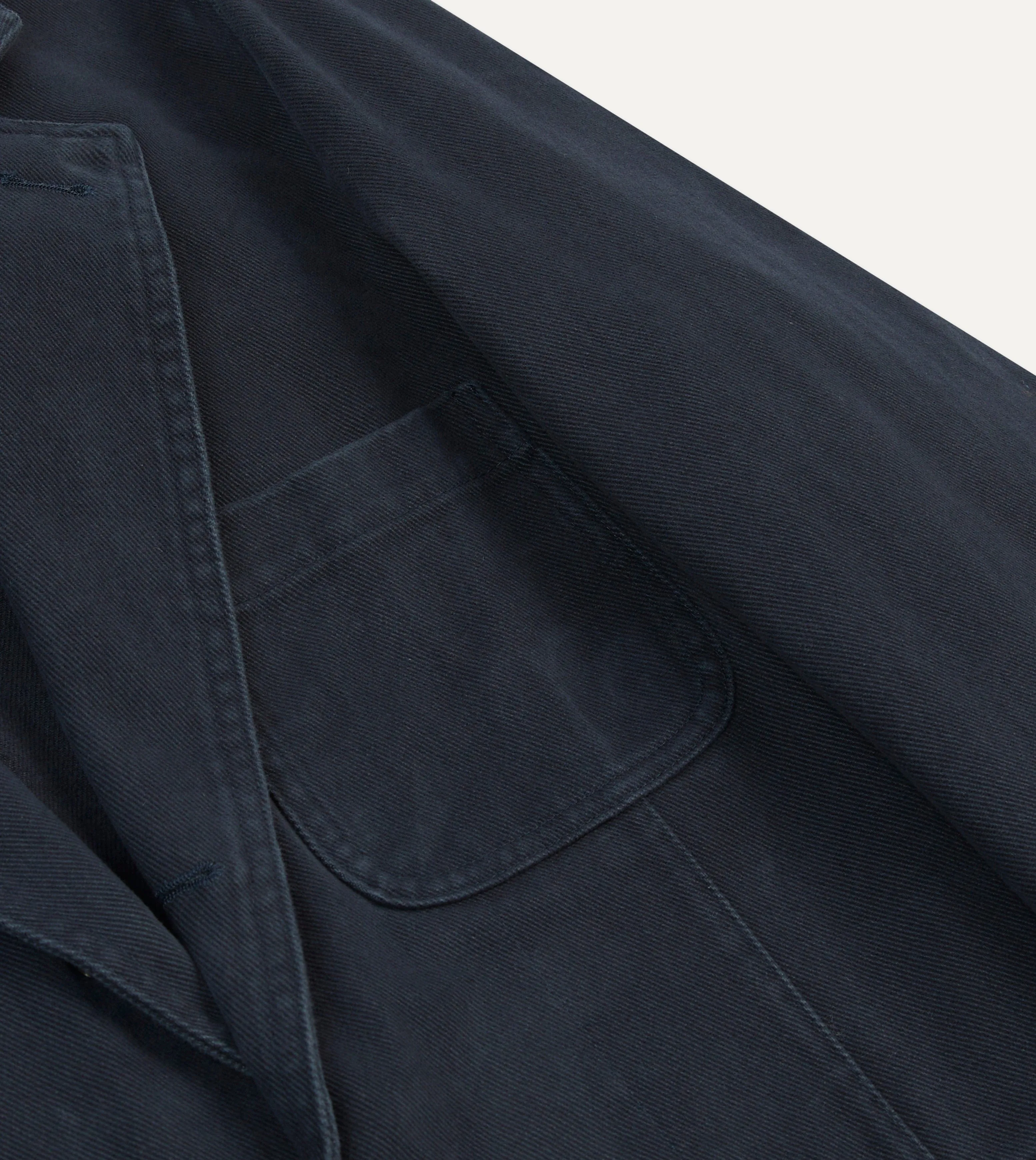 Dark Navy Heavy Cotton Twill Games Blazer Mk. I Flexible Layer System Non Bulky Insulation Tech