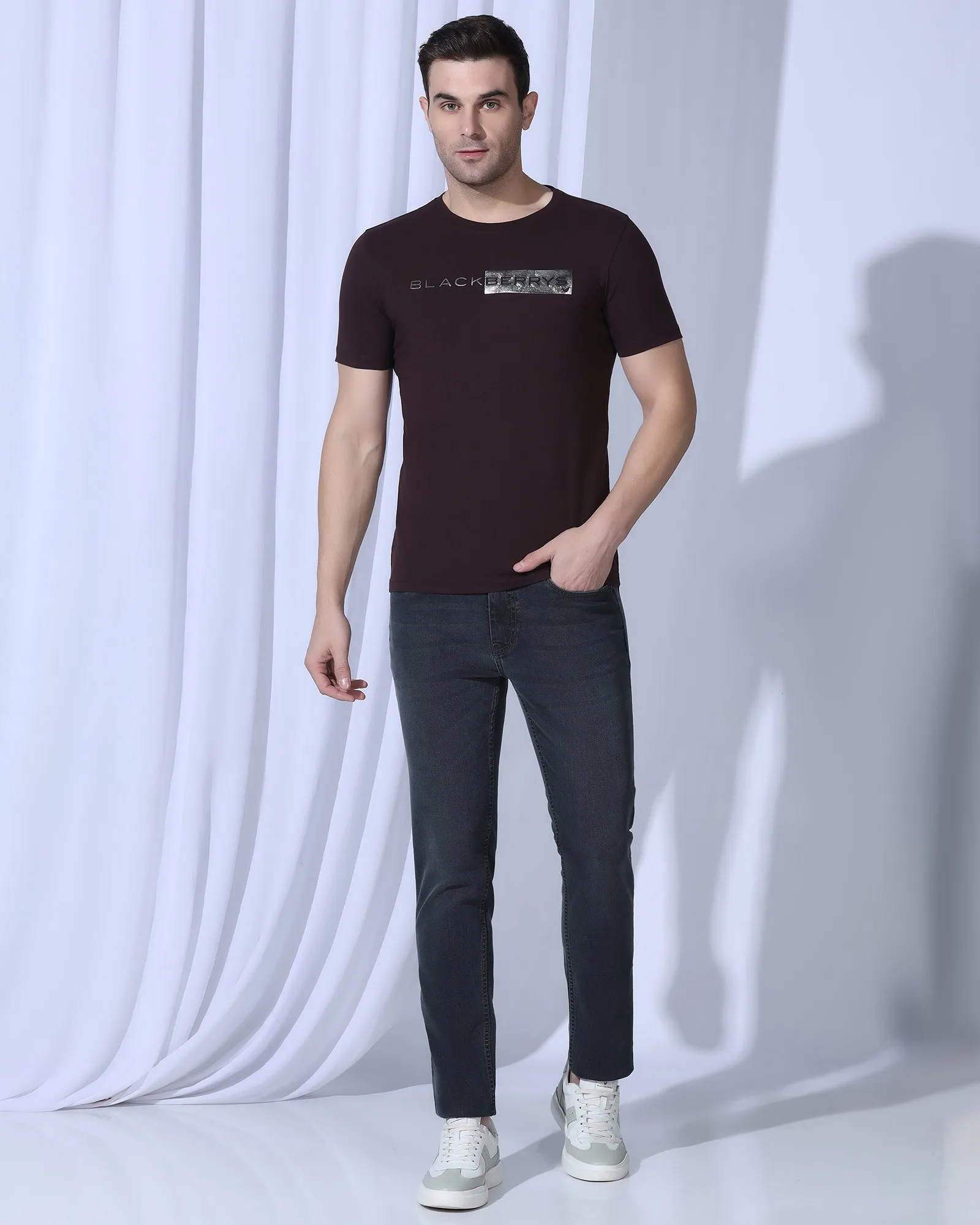 Daily Basic Superflex Slim Yonk Fit Black Jeans - Kyla