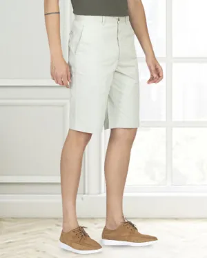 Genoa Pale Green Shorts Comfy Wardrobe Simple Style