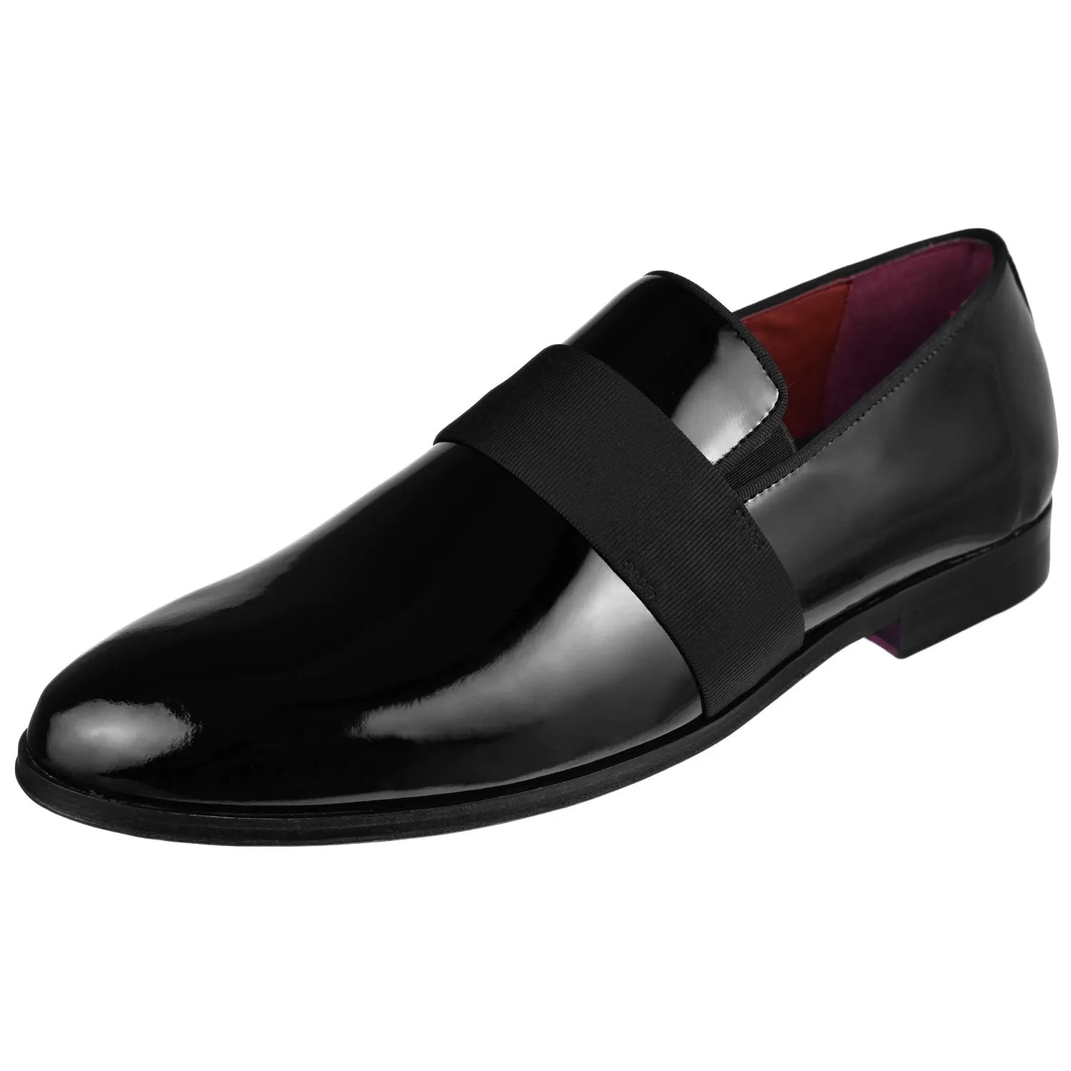 construction All Time Broadway Patent Leather Tuxedo Shoe