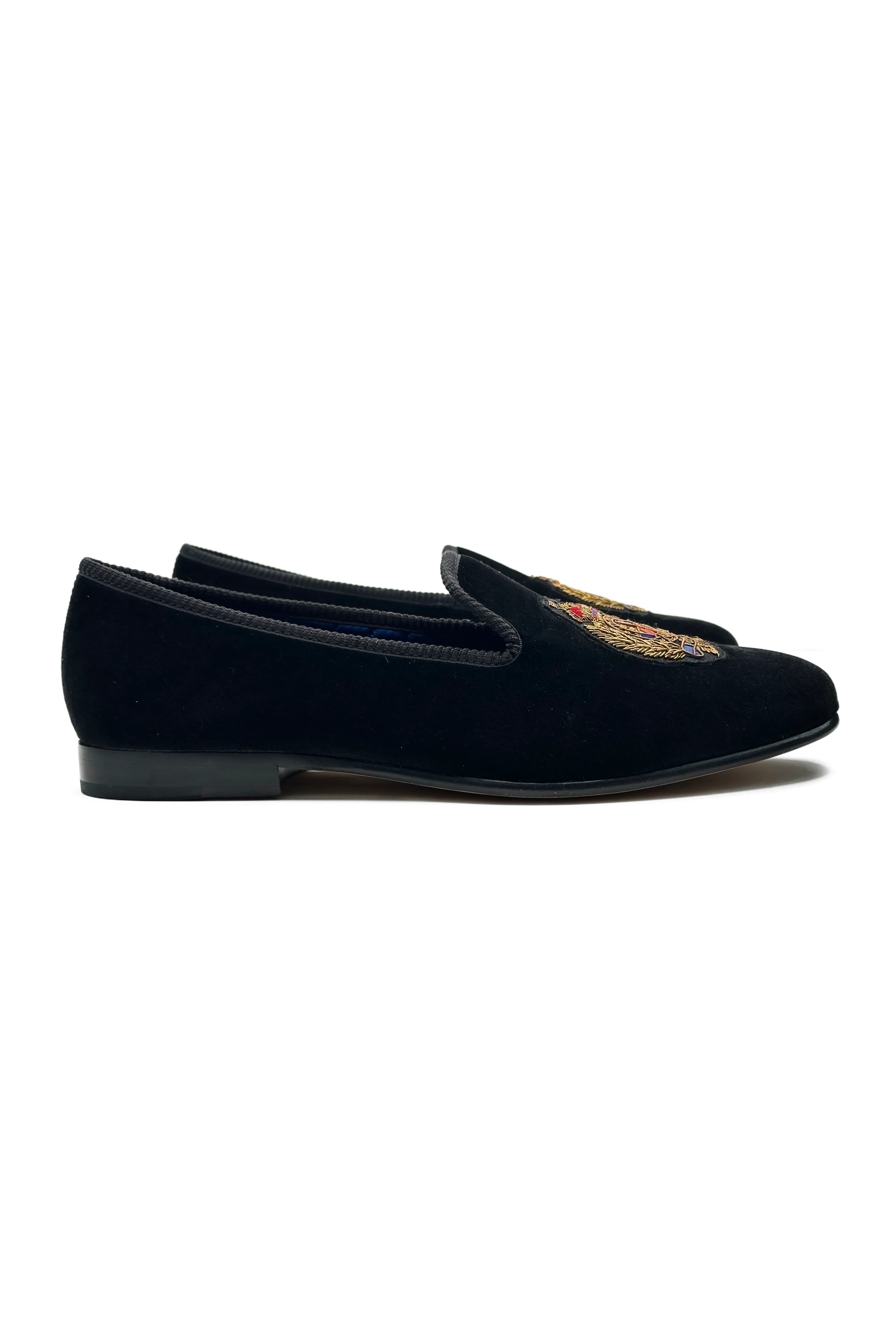 Premium Craftsmanship Paxton Velvet Slippers