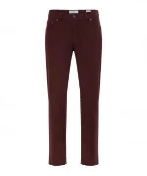 All Day Fit Brax Marathon 4-Seasons Pant in Vineyard- Cooper 5 Pocket Model