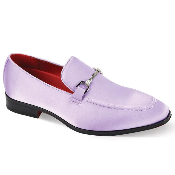 After Midnight 7018 LILAC SATIN LOAFER (IN STORE) Balance Core Proprietary Cushion System