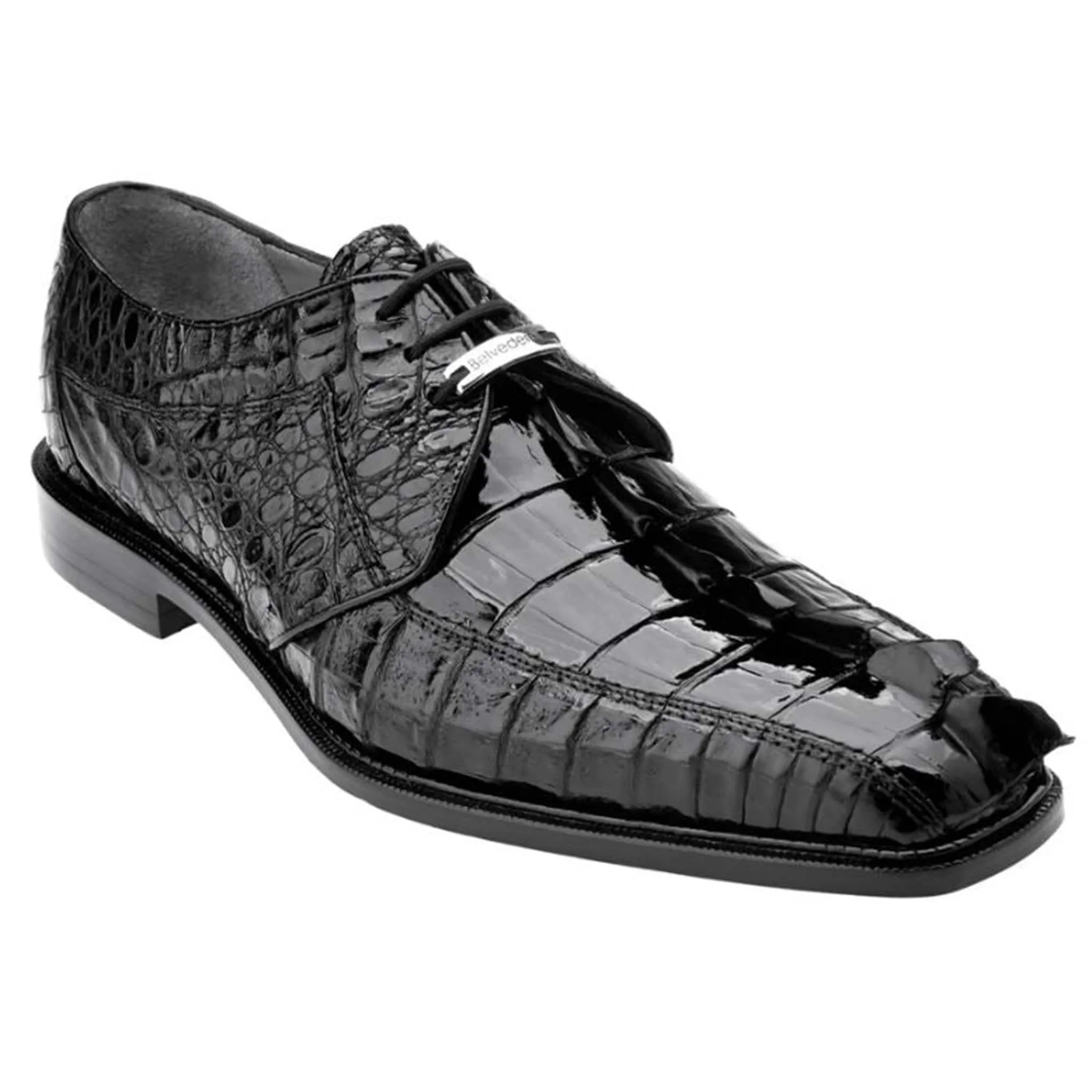 Festival Vibe Secure fit Black Genuine Hornback Shoes