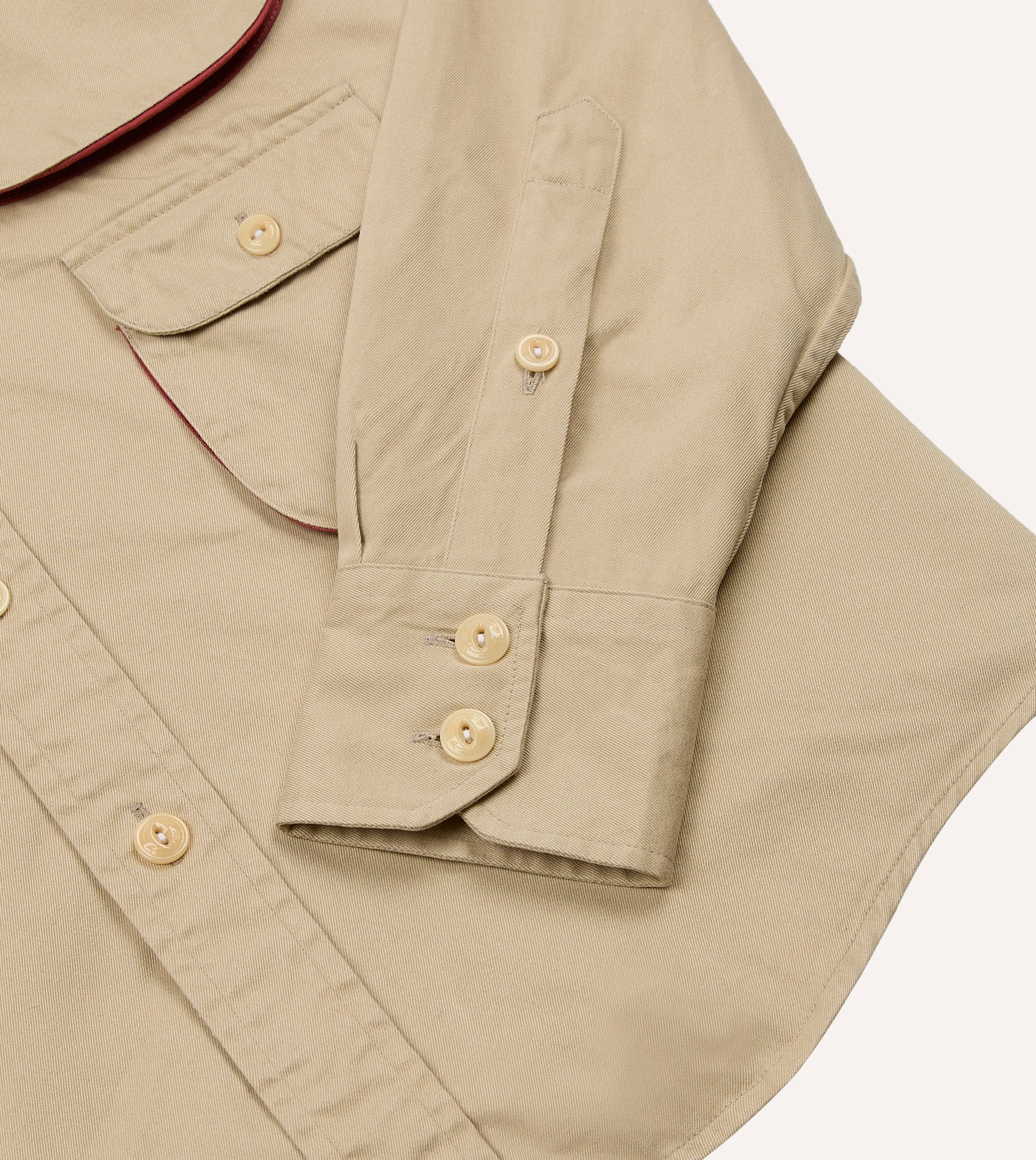 Drake??s and New Balance Utility Work Shirt Zip Front