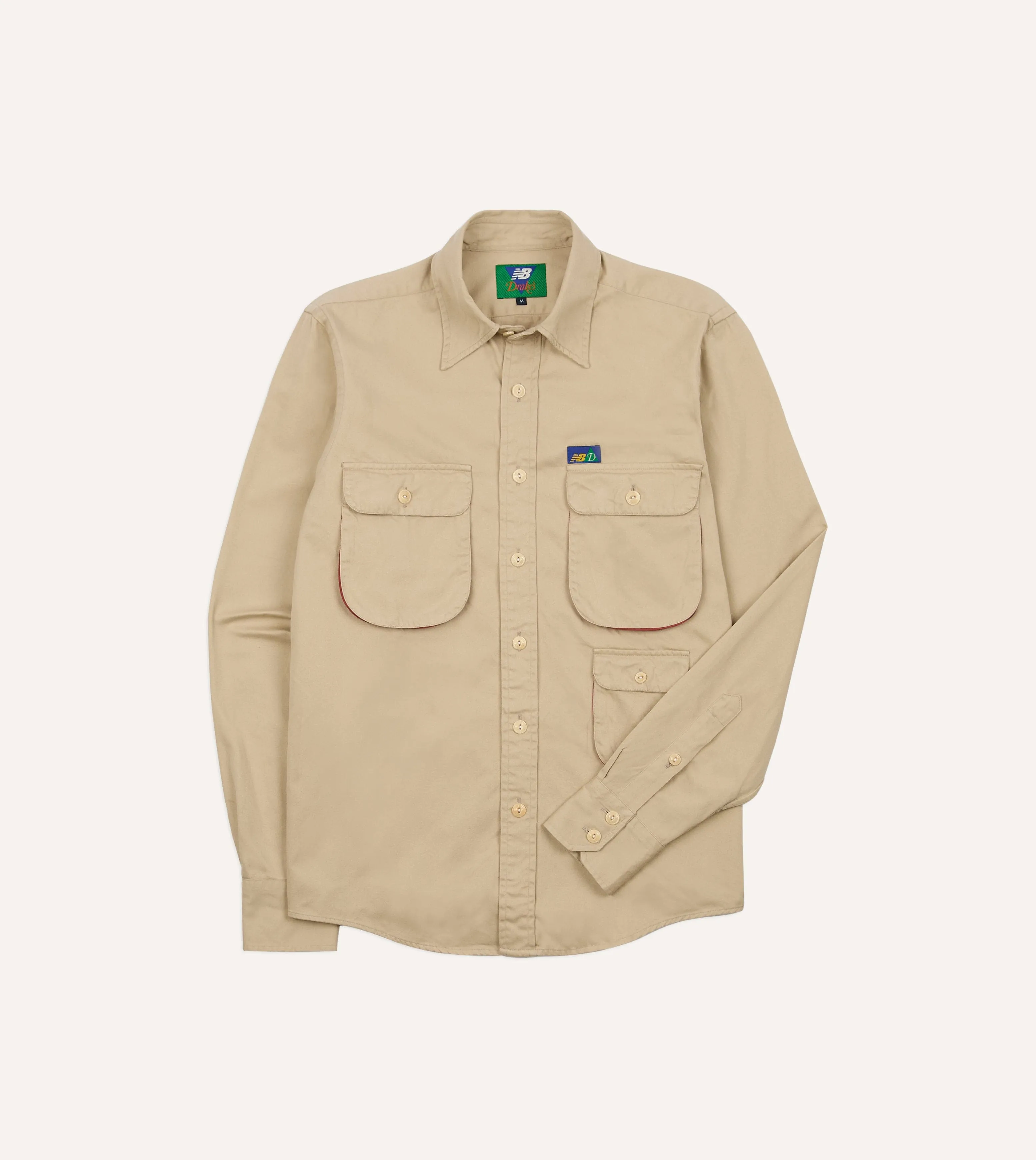 Drake??s and New Balance Utility Work Shirt Pure Cotton