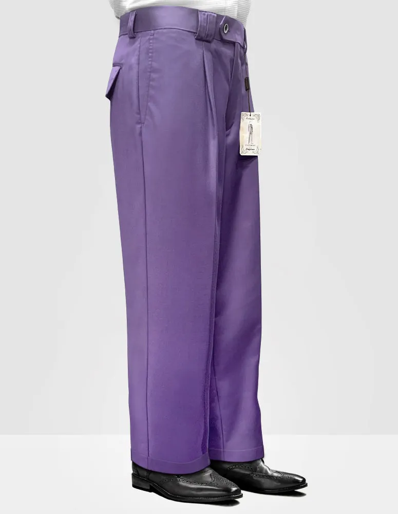 Thermal regulation LAVENDER WIDE LEG DRESS PANTS