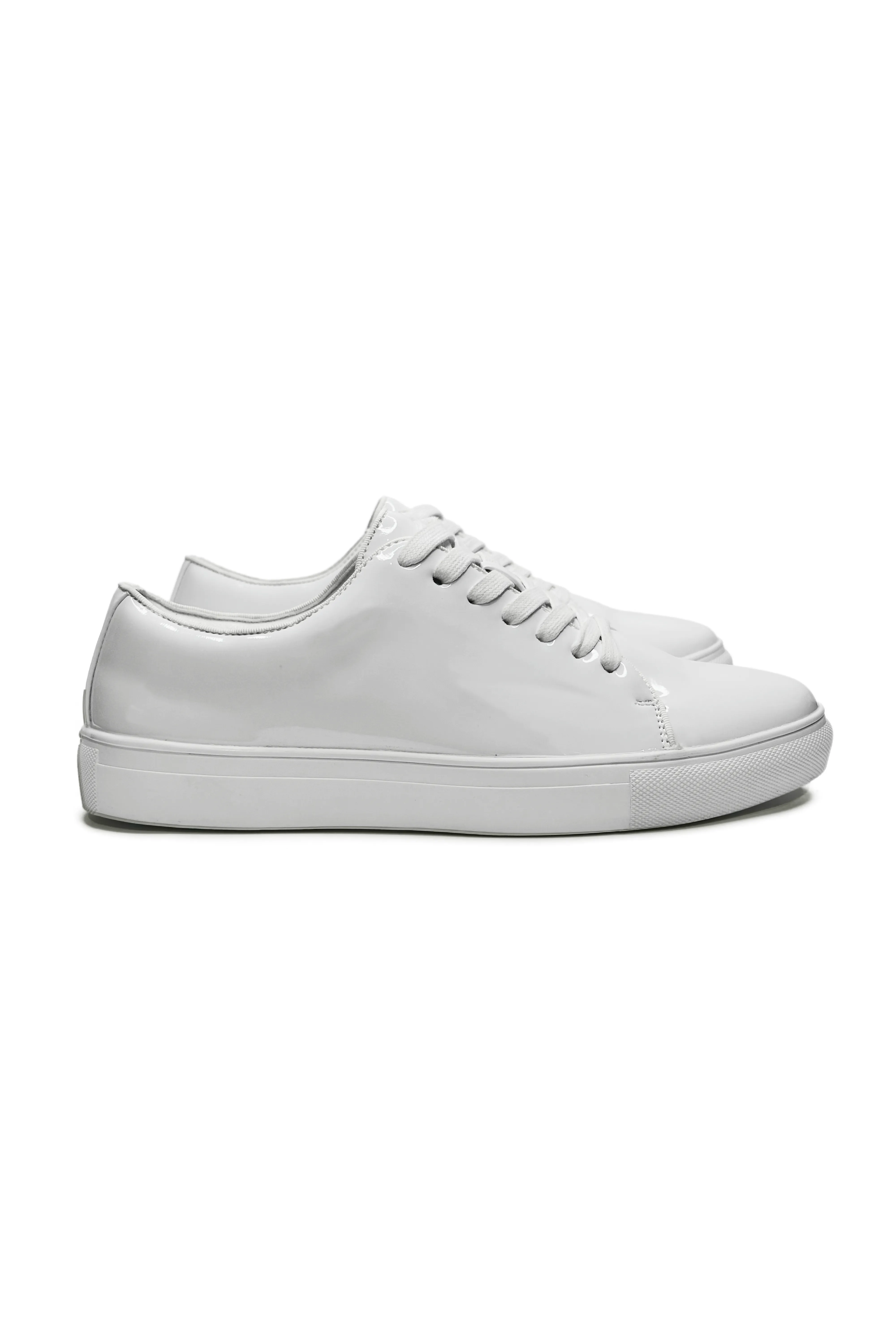 Simple Form Walk Comfort Salvatore Patent Cupsole Sneakers