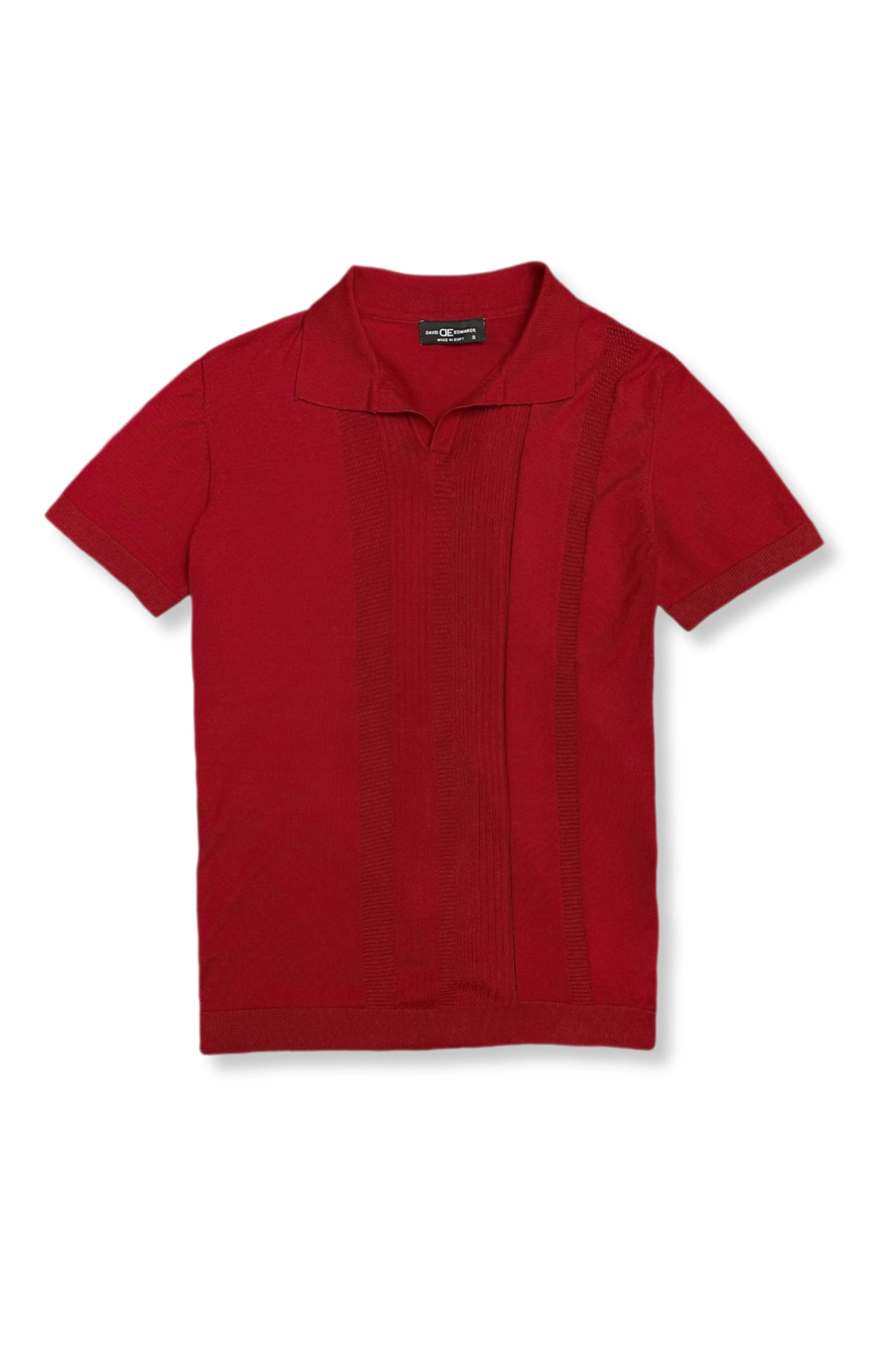 Drexler Knitted Polo Shirt Fashionable Layer