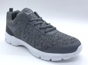 Heat Hike Soft Arch INSIGHT Men's Grey Soft Fabric Ultralight Athletic Fashion Shoes SP655