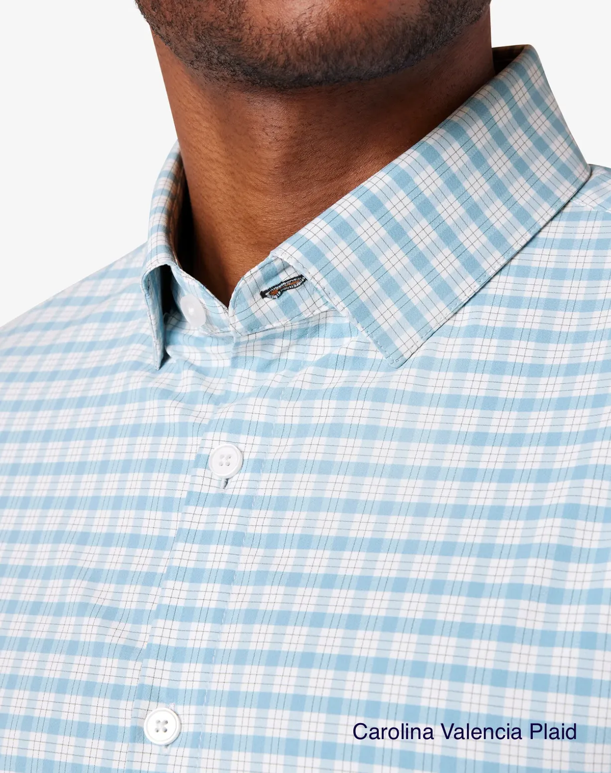 Polished Placket Monaco Long Sleeve Button-Up