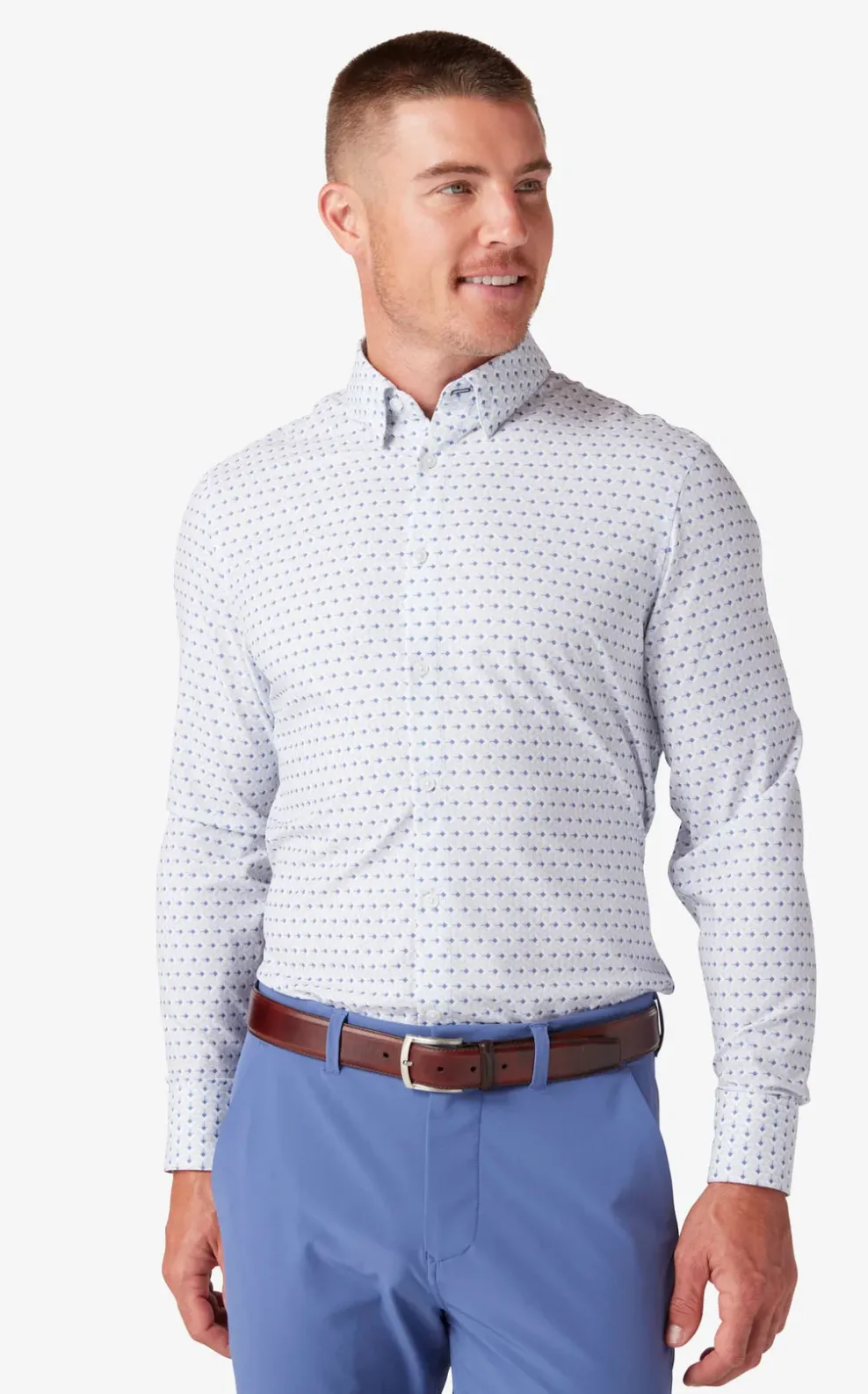 Night Out Corporate Retreat Monaco Long Sleeve Button-Up