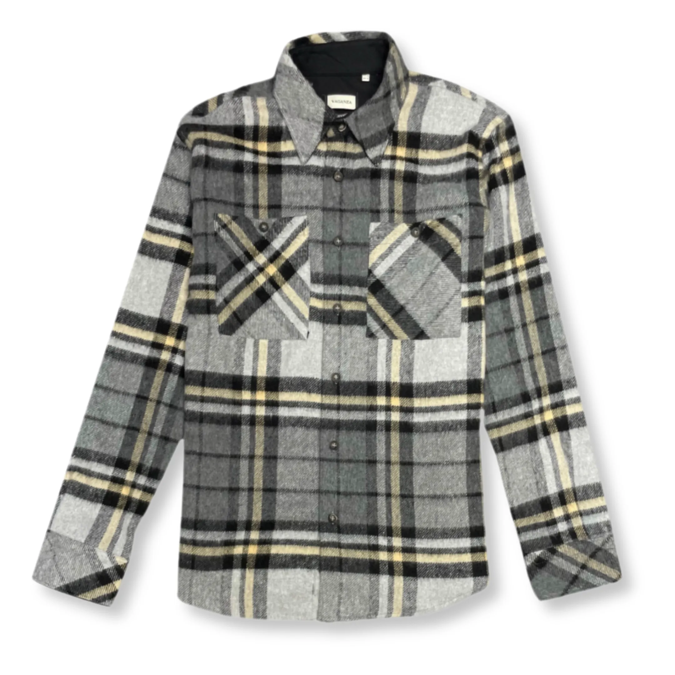 Cool Glow Vacanti Plaid Flannel Shirt