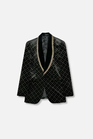 Konan Velvet Blazer All Season Adaptability
