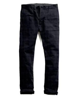 StaticDissipative Loro Piana: Dark Blue Tartan Checks