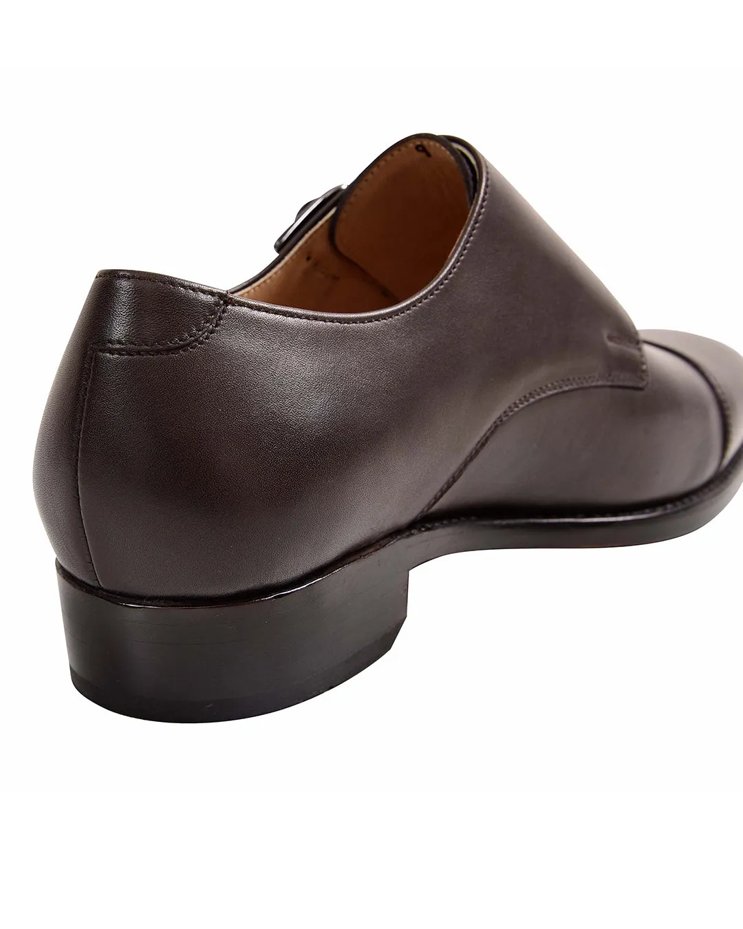 Shine Bright Double Monk Strap Brown