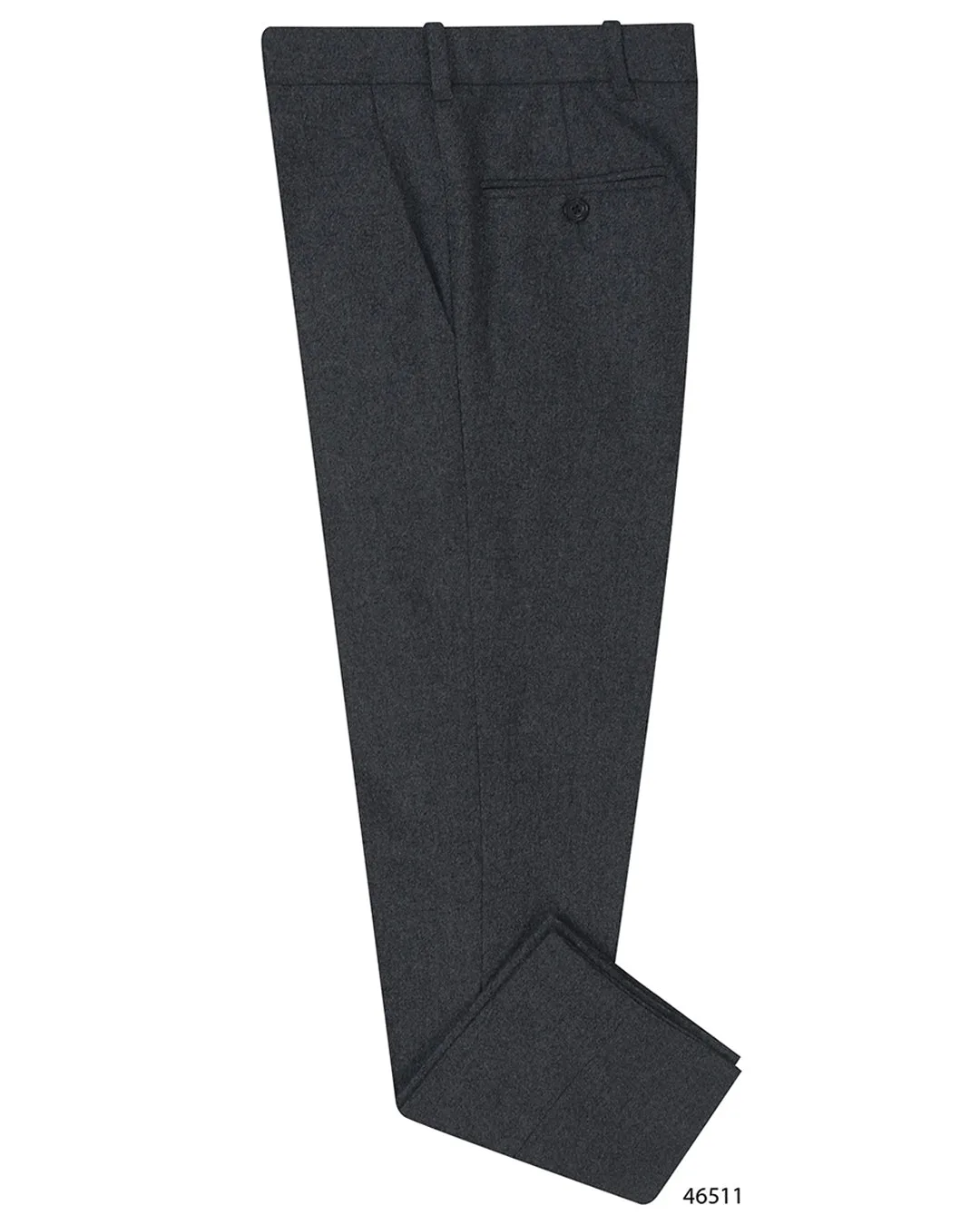 VBC Dark Grey Flannel Dress Pant UVProtectionCoating Abrasion Resistant Material