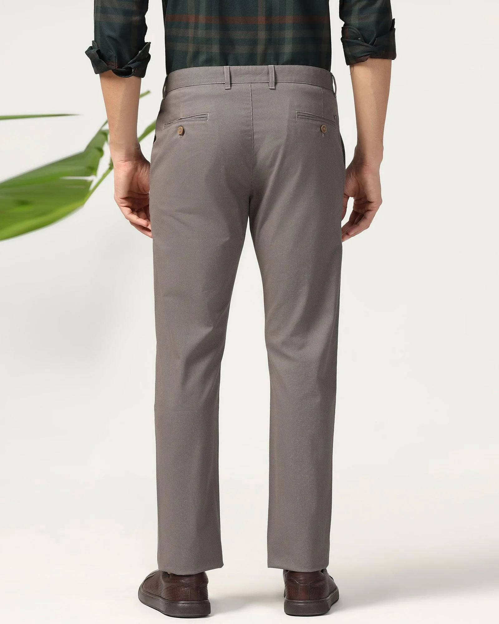 Slim wear Slim Comfort B-95 Casual Mouse Printed Khakis - Bai