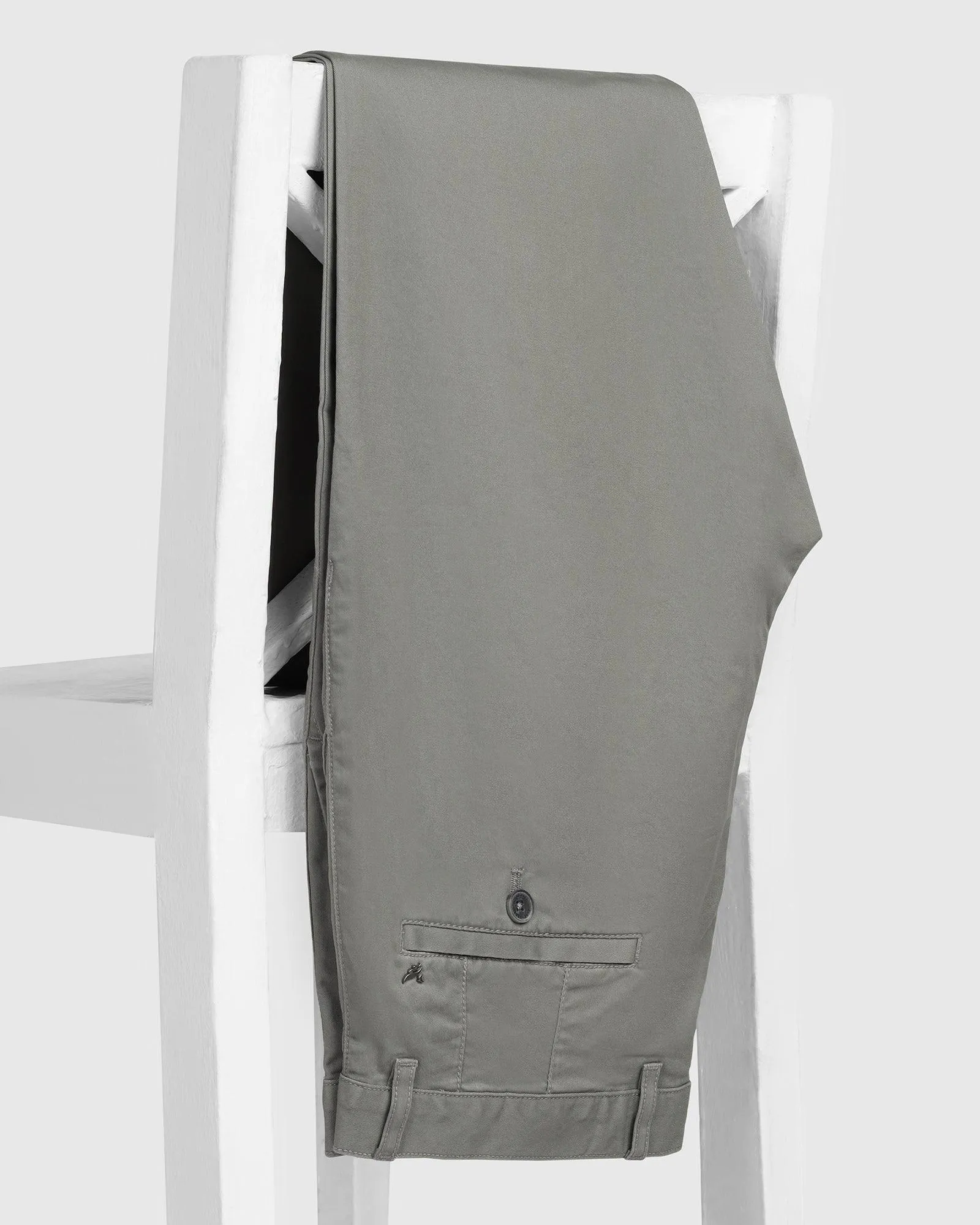 All Purpose Fit Slim Comfort B-95 Casual Olive Solid Khakis - Lab