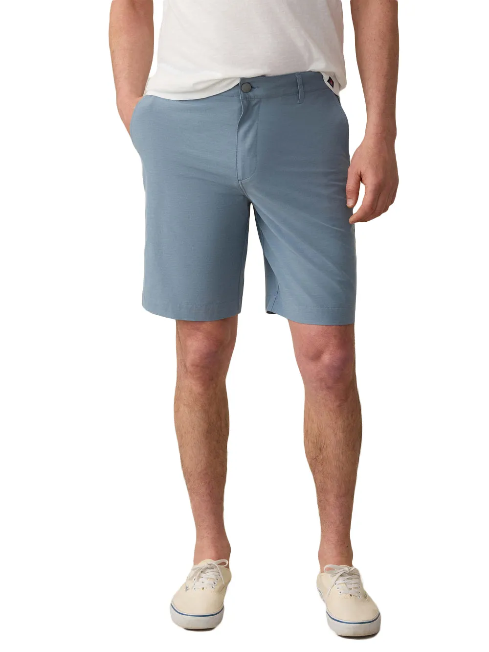 Quick Dry Fabric Rubberized Grip Waistband All Day Short 2.0 - Deep Marine