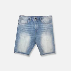Bandele Parker X Denim Shorts stain resistant coating
