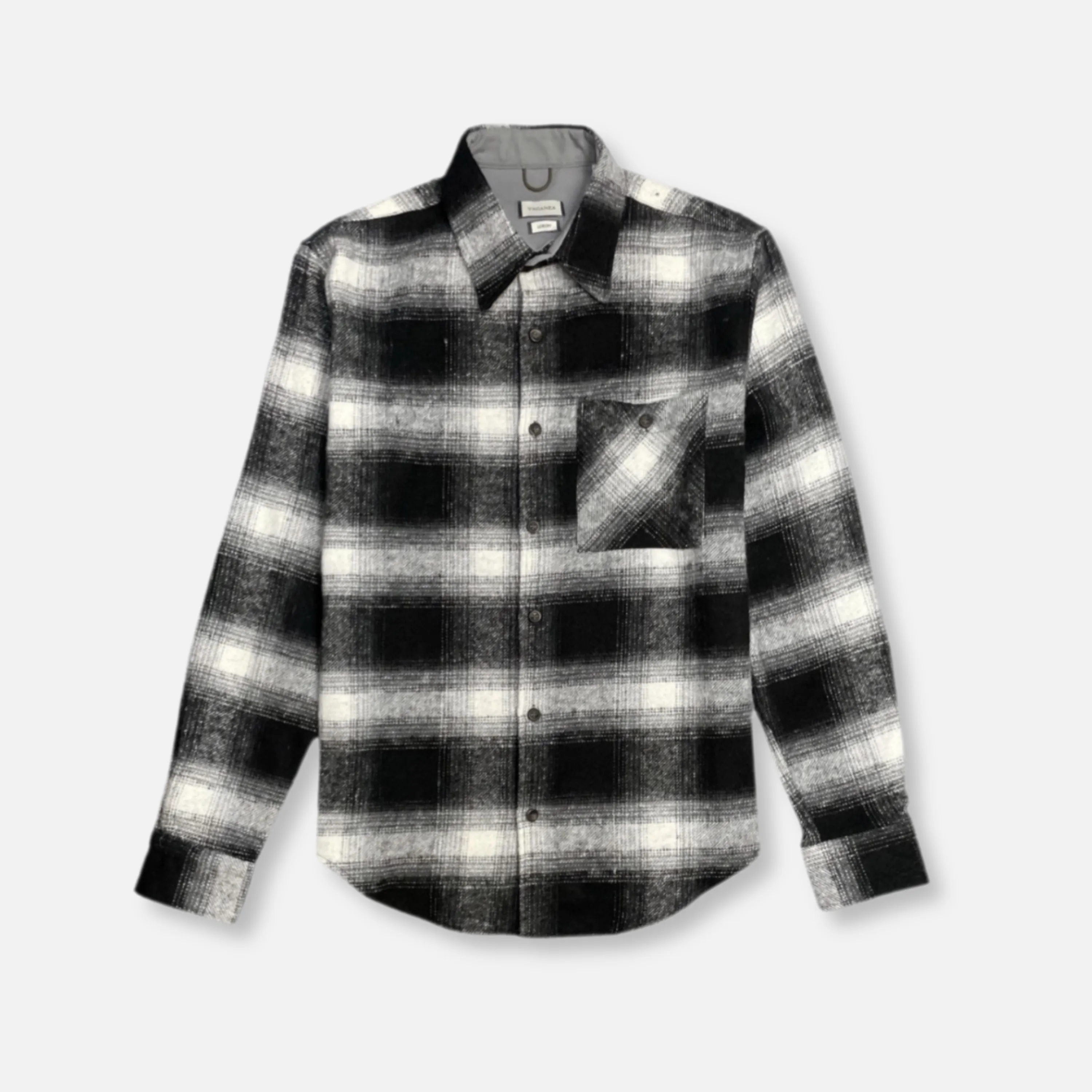Love Core Windproof Outer Layer Valero Plaid Flannel Shirt