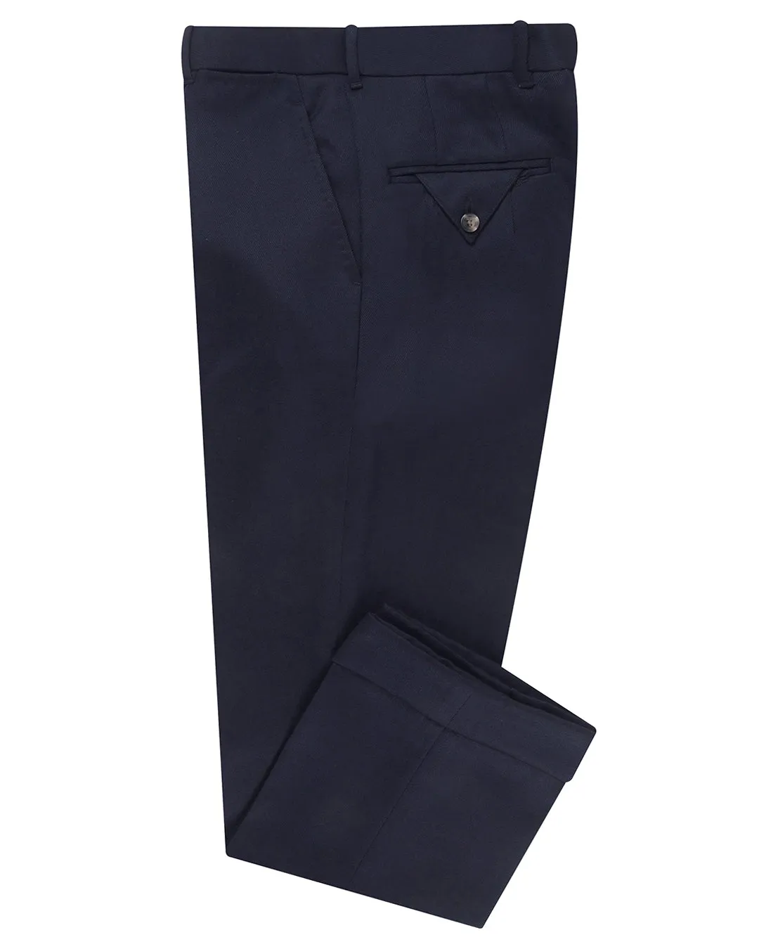Travel Fit VBC: Navy Covert Wool - 15 Oz