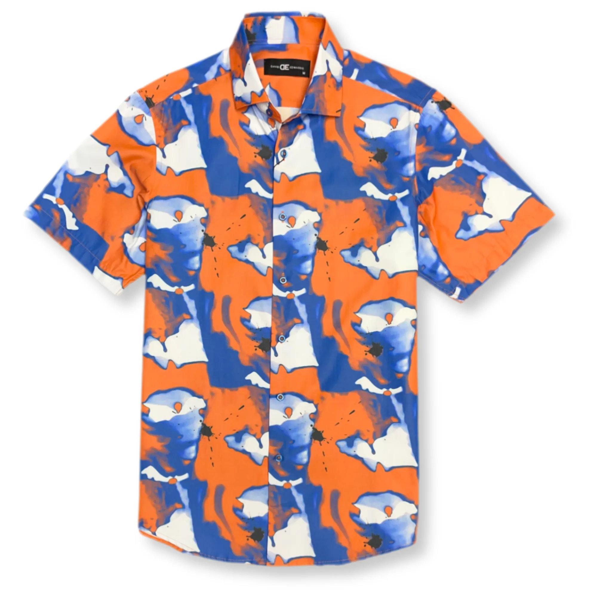 Dashiell Short Sleeve Button Down StainRepellentSurface Lounge Gear