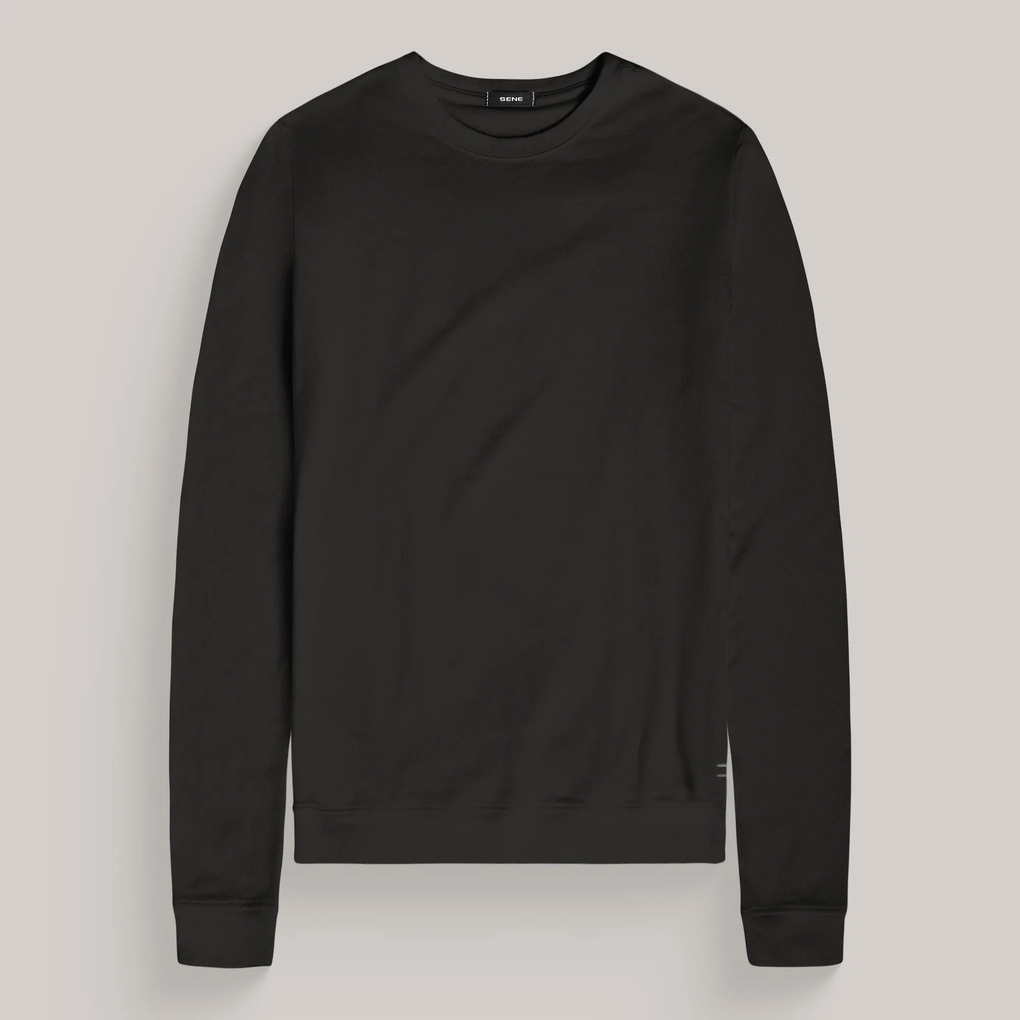 Cumulus Crew Pullover - Black Sporty Look Power Vibe