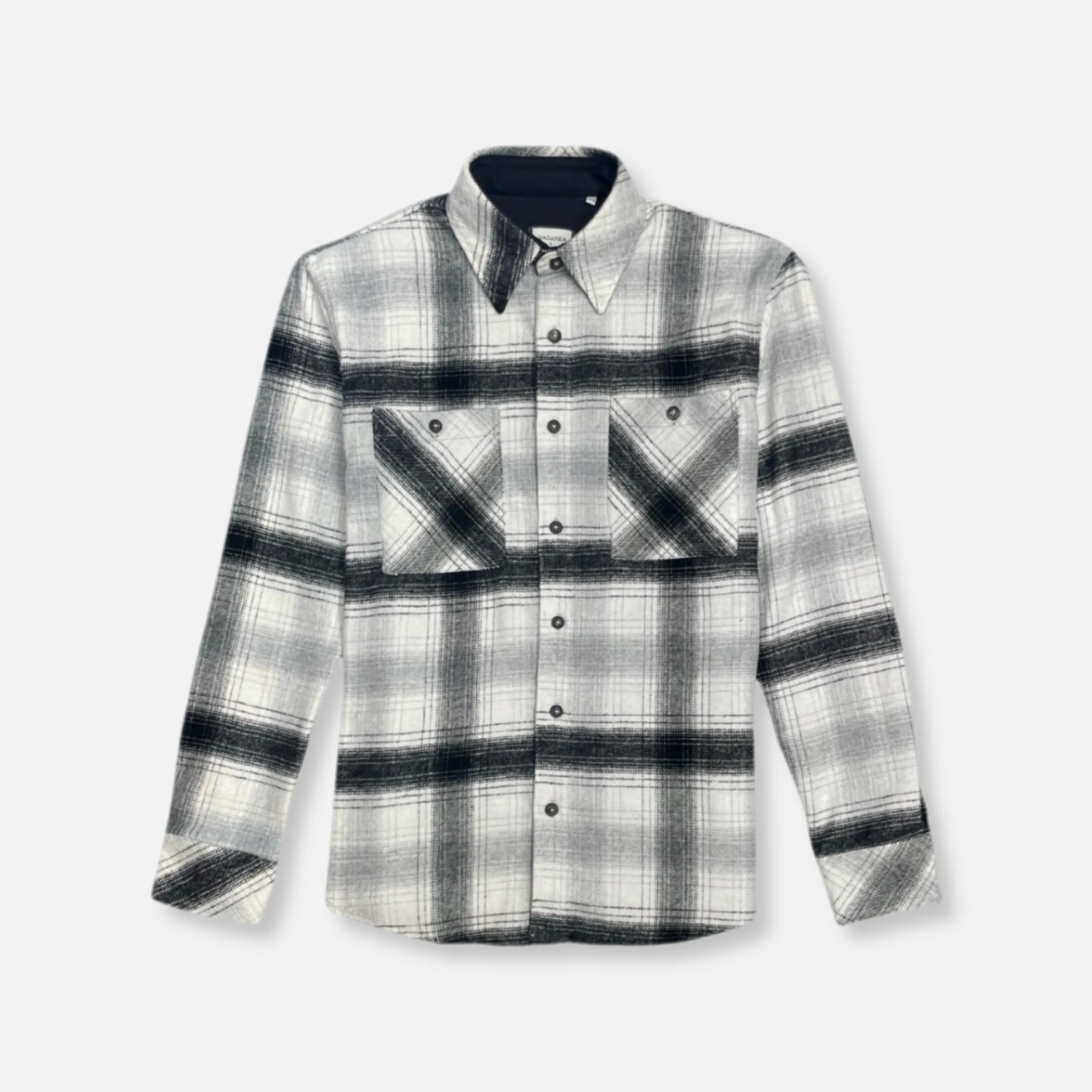 Ventry Plaid Flannel Shirt OdorControl Treatment NonRestrictiveCut