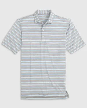 Crew Striped Jersey Performance Polo Soft Top NonIron Finish