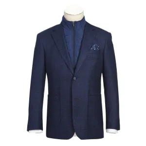Non Restrictive Mobility Simple Comfort Alessandro Vitello by Renoir New Slim Fit Sport Coat 294-41