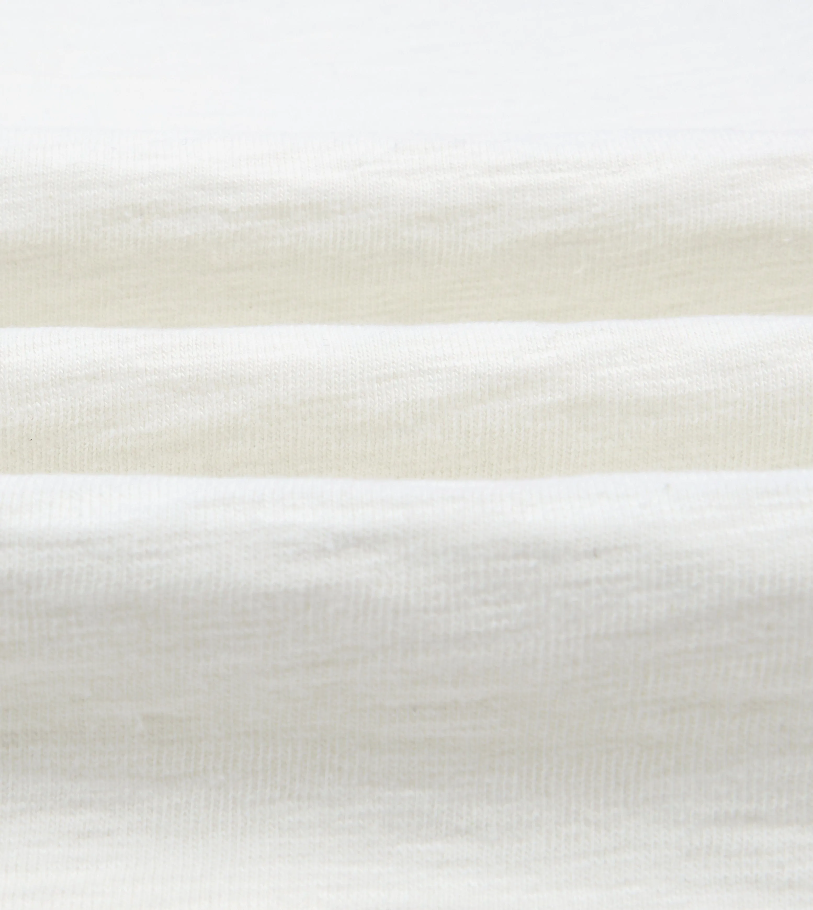 Classic Color Ecru and Green Chevron Cotton Rugby Shirt