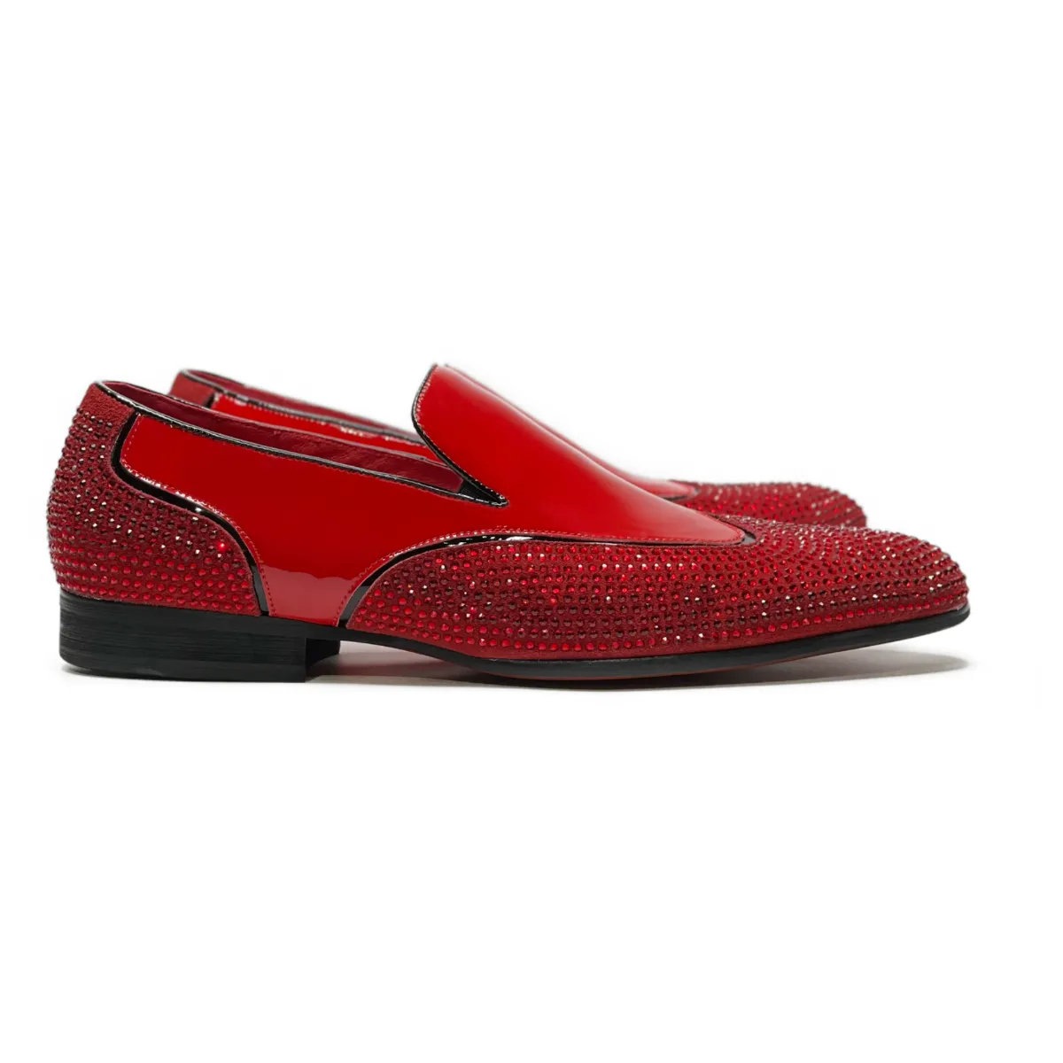 Seasonal Wear Fonzie Slip On Wingtip Dress Shoes