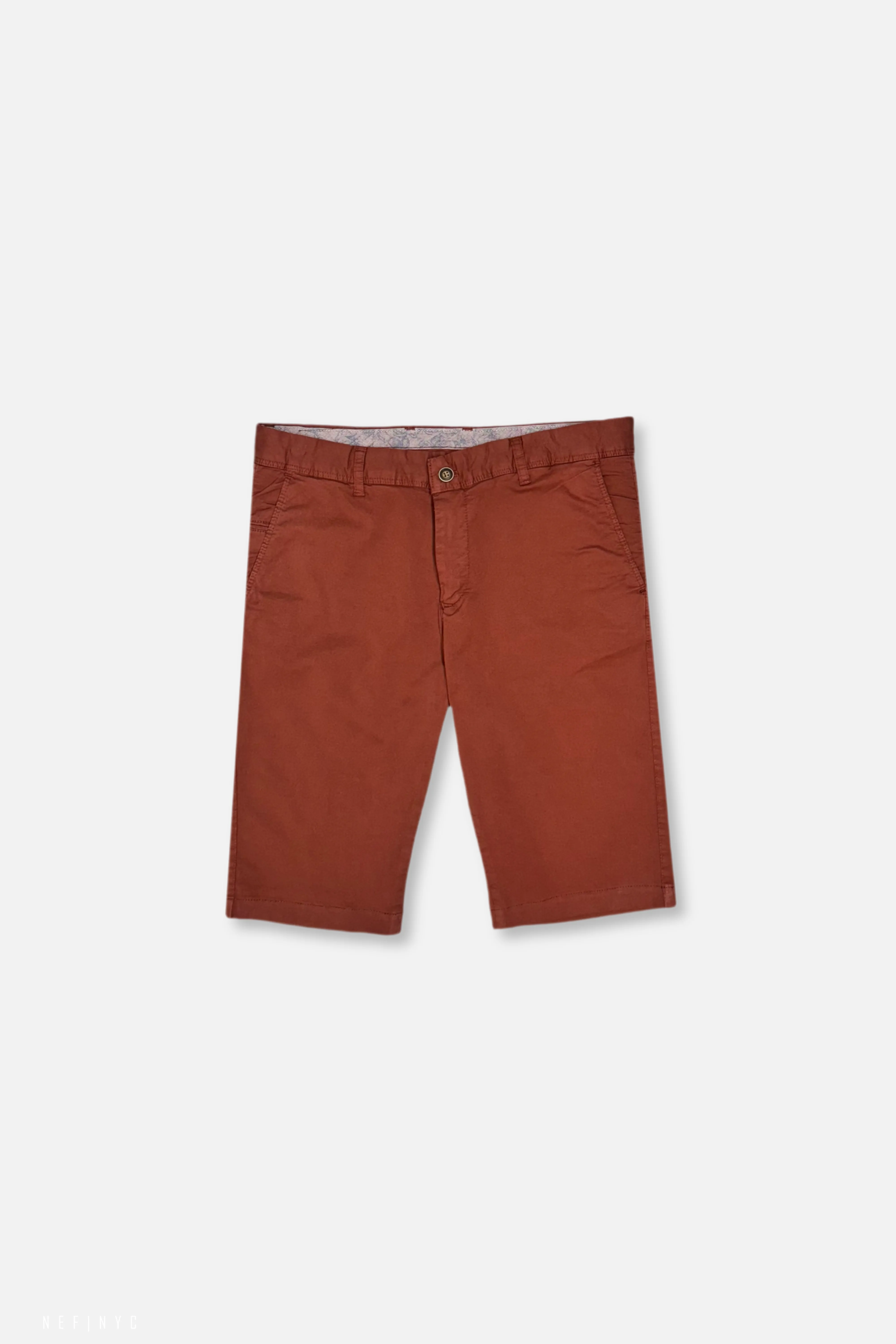Flatlock stitching Dane Slim Fit Shorts