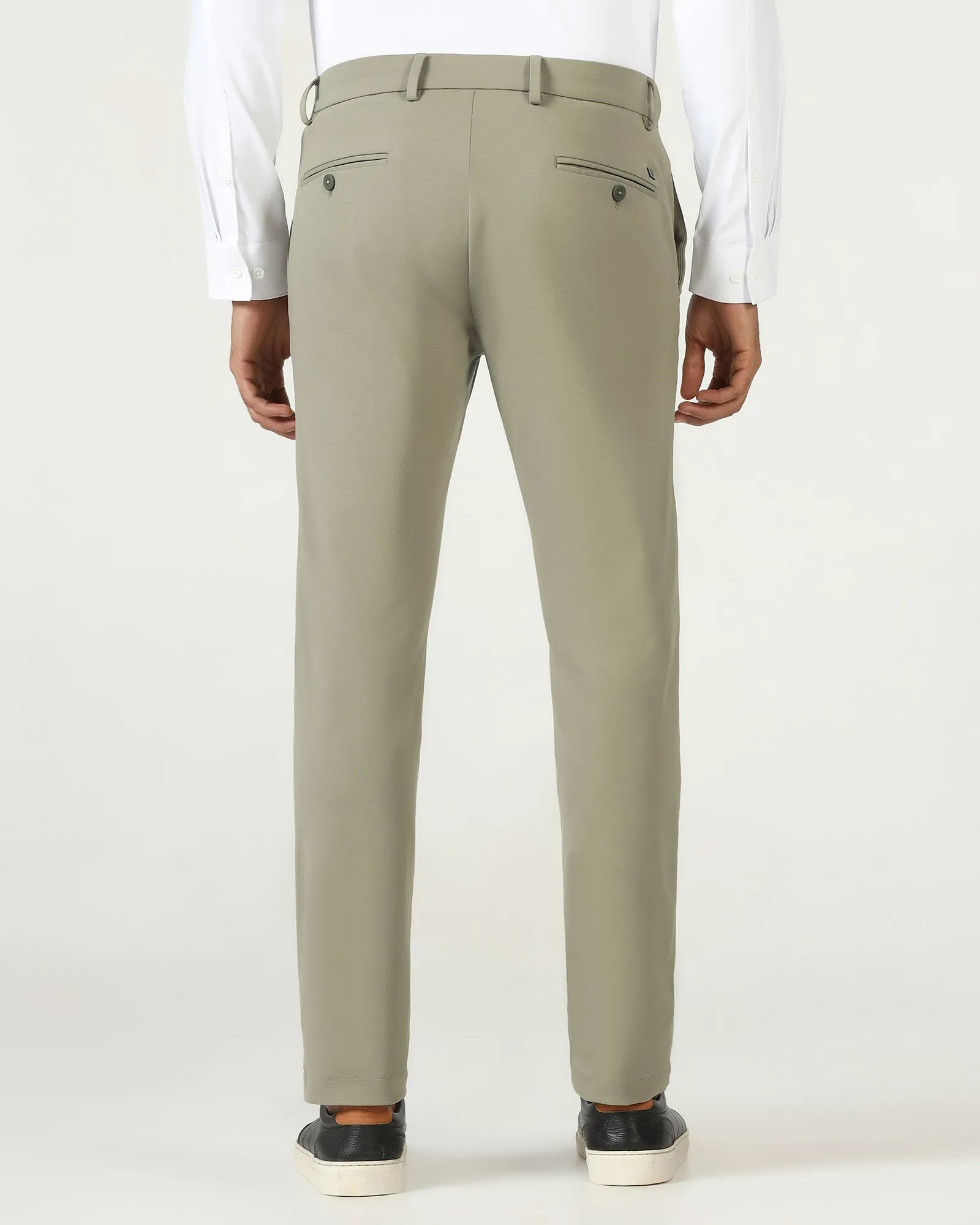Olive Techpro Solid Khakis - Ziea Wool blend