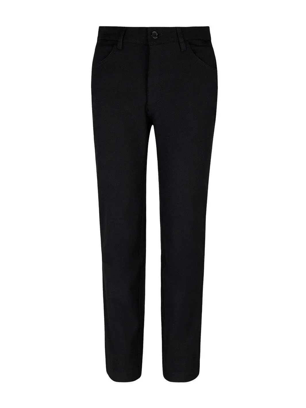 Multi Pocket Configuration Urban Comfort Men's black 5 Pocket Flex Pants