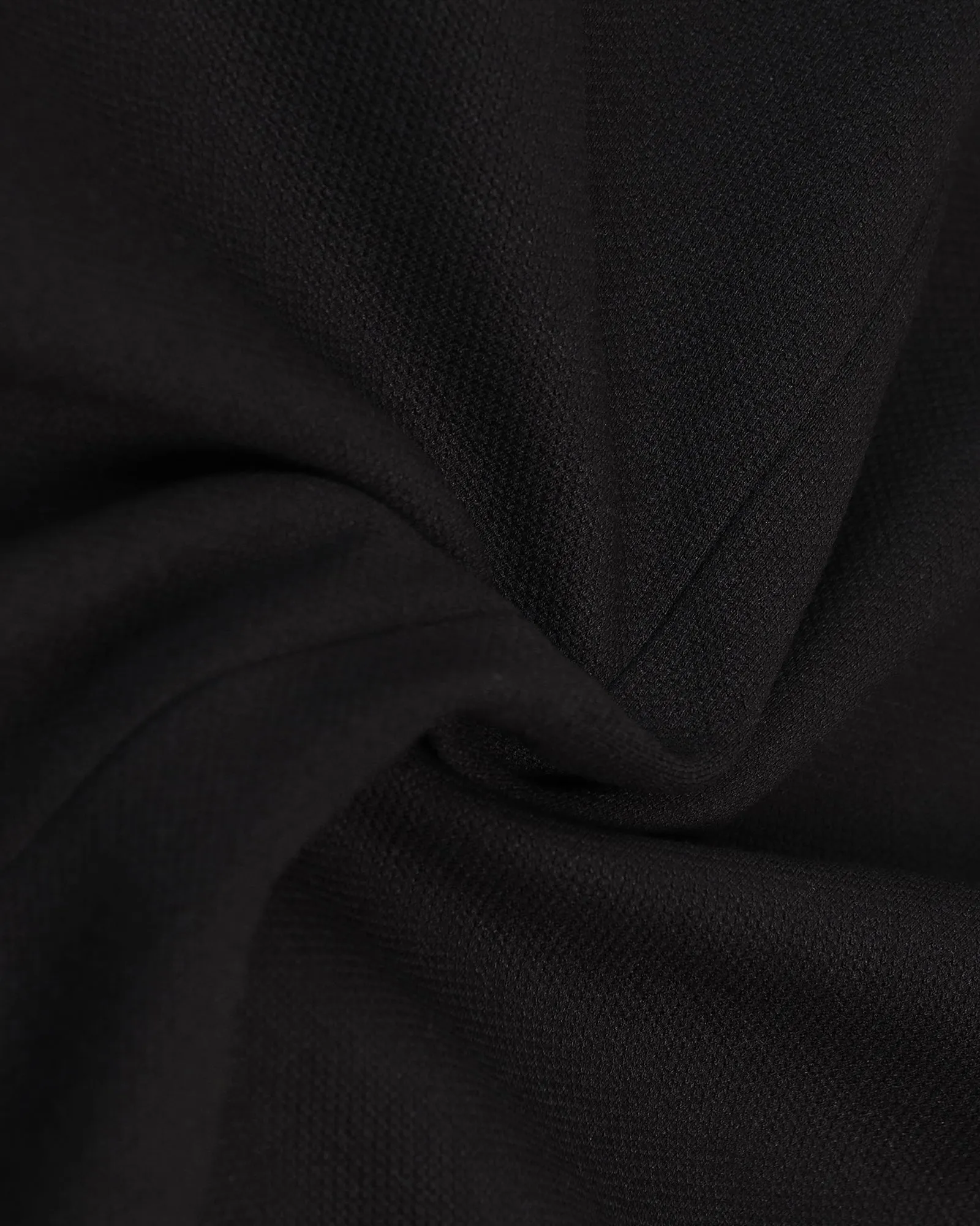 Formal Black Textured Blazer - Dylan Clean Fit Design UV Block