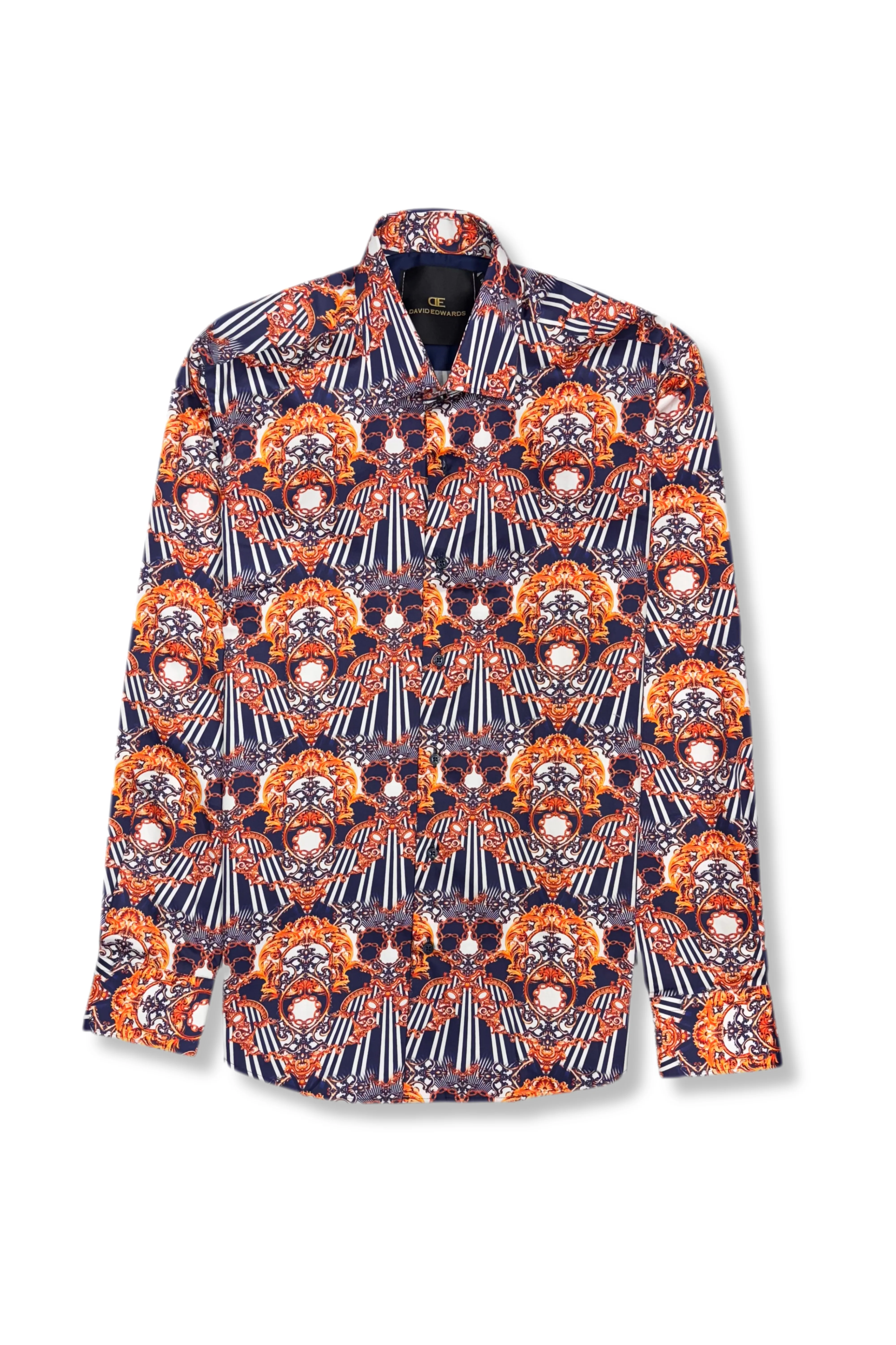 MoistureWicking Fabric Sheer Fit Derby Long Sleeve Button Down Shirt